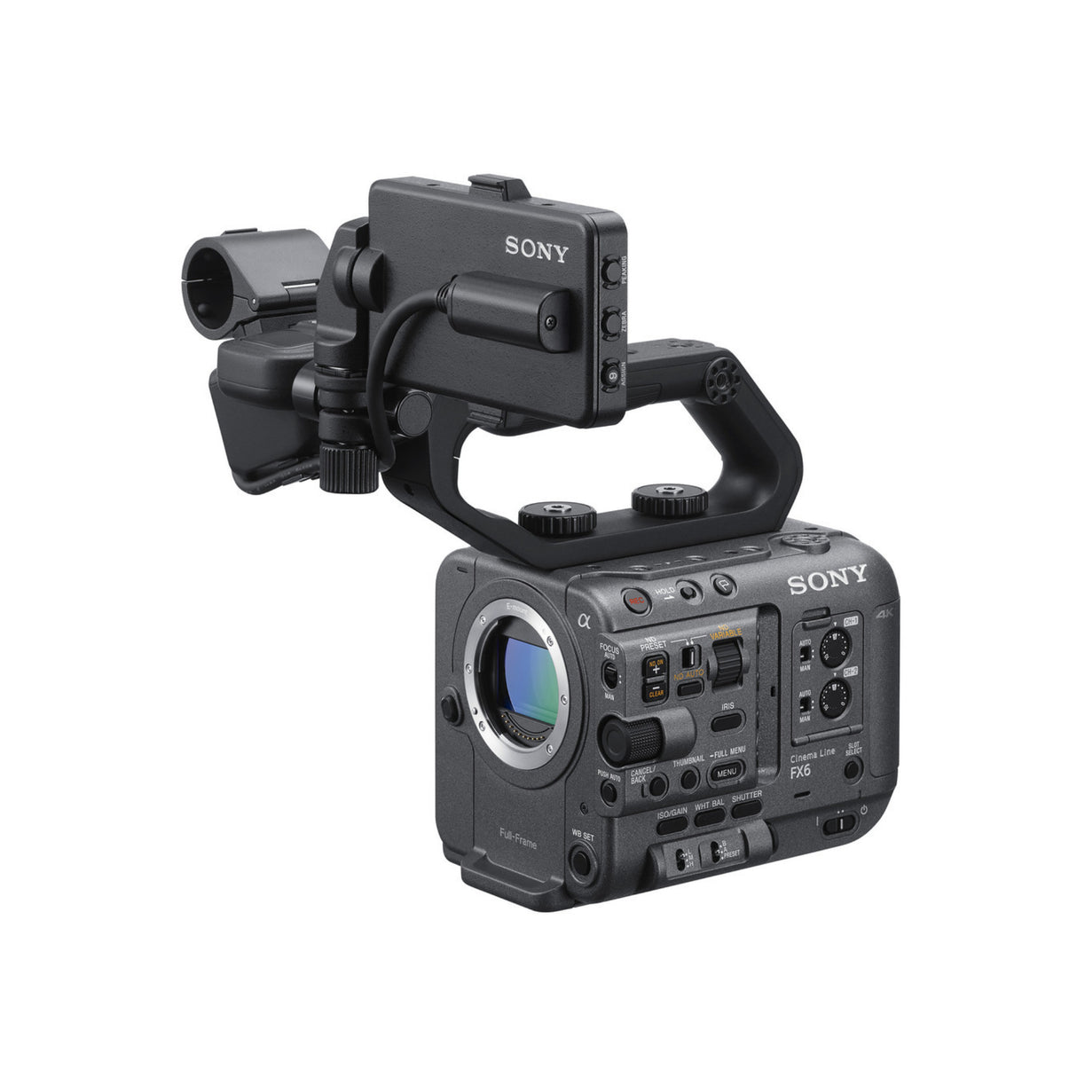 Sony FX6 Full-Frame Cinema Camera with 50mm f/1.2 GM Lens Bundle