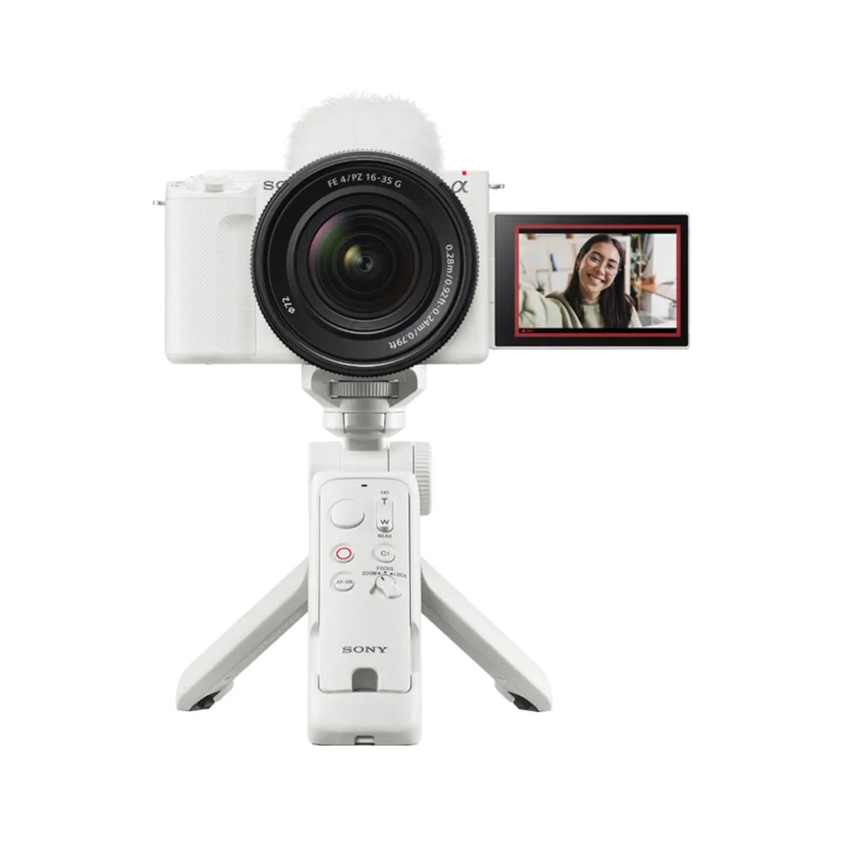 Sony GP-VPT3 Bluetooth Shooting Grip Tripod with Remote Commander (White)