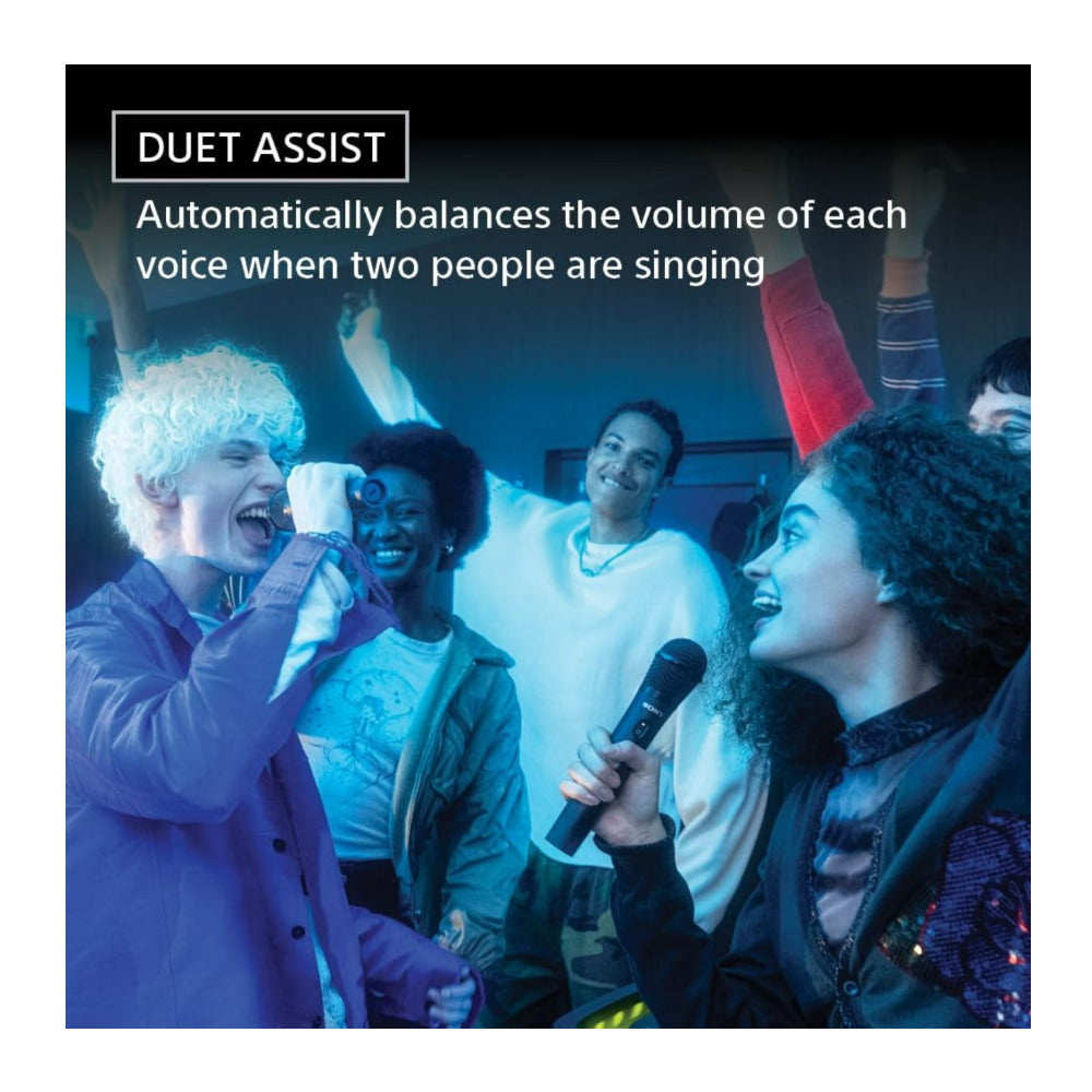 Sony ULT Mic Wireless Karaoke Microphone (Black) Bundle with Microphone Cover