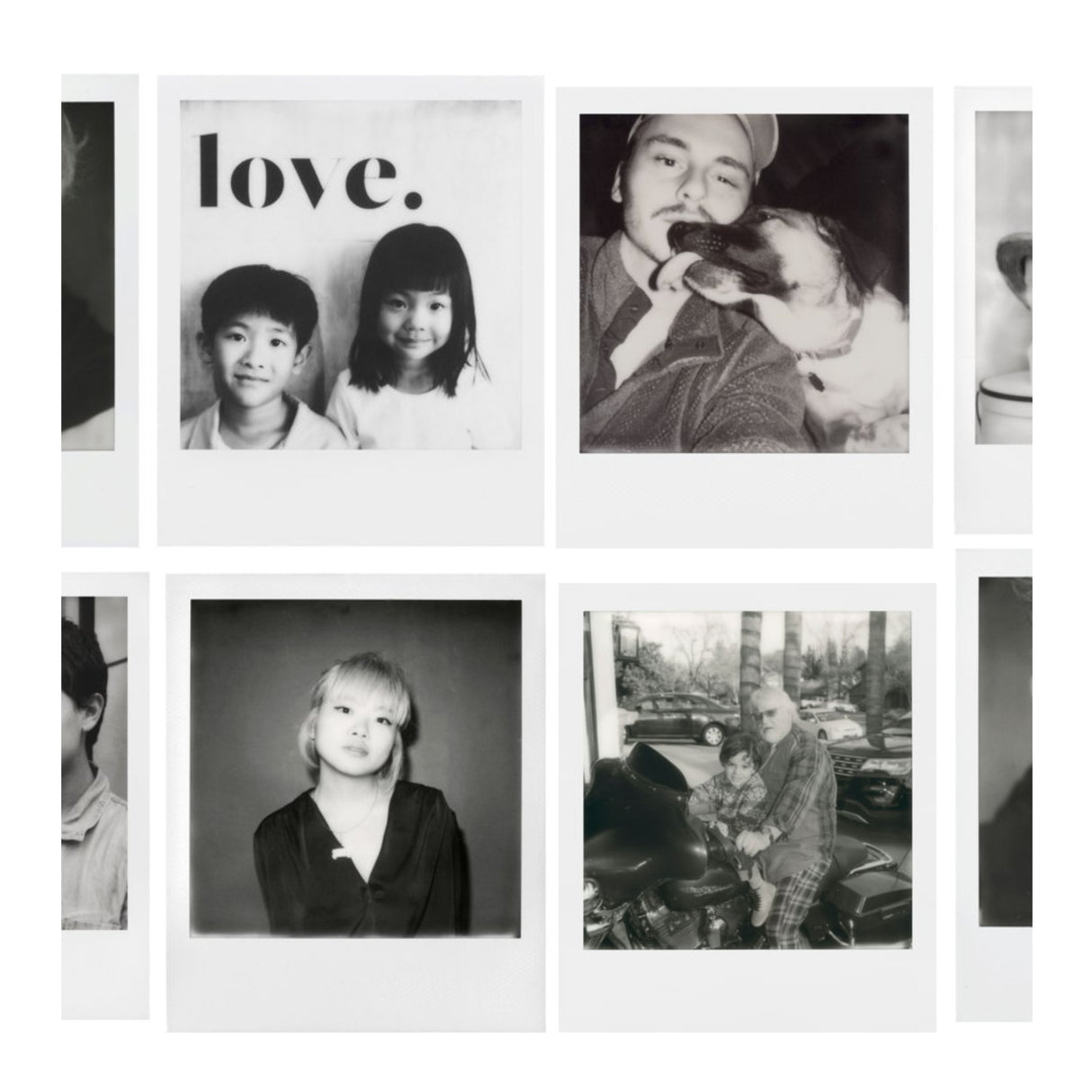 Polaroid Now Generation 3 Purple Analog Instant Camera with Tripod Mount Bundle