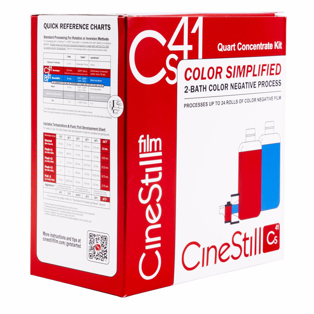CineStill CS41 Liquid Developing Quart Kit for Processing C-41 Color Negative Film
