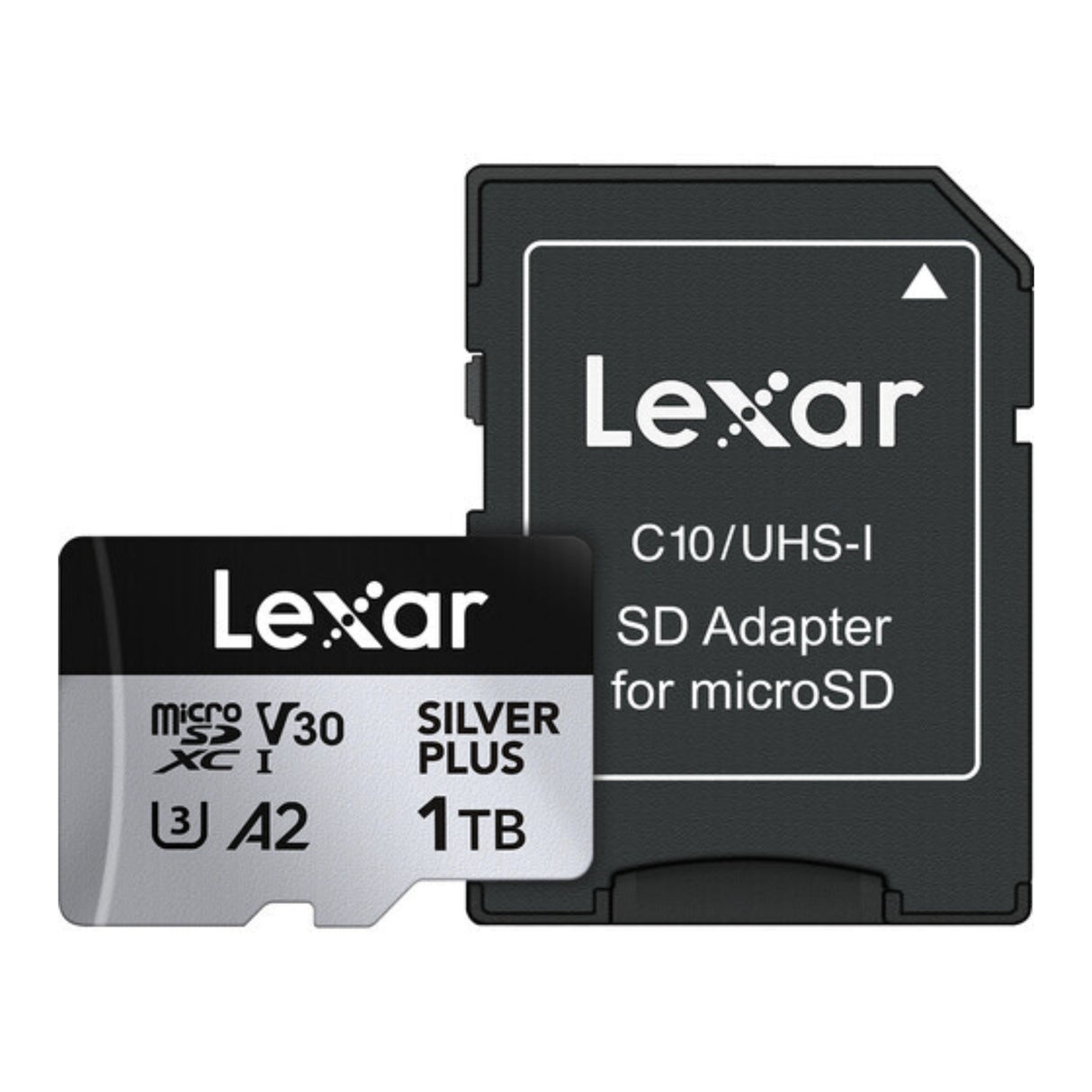 Lexar 1TB Professional SILVER PLUS UHS-I microSDXC Memory Card with SD Adapter