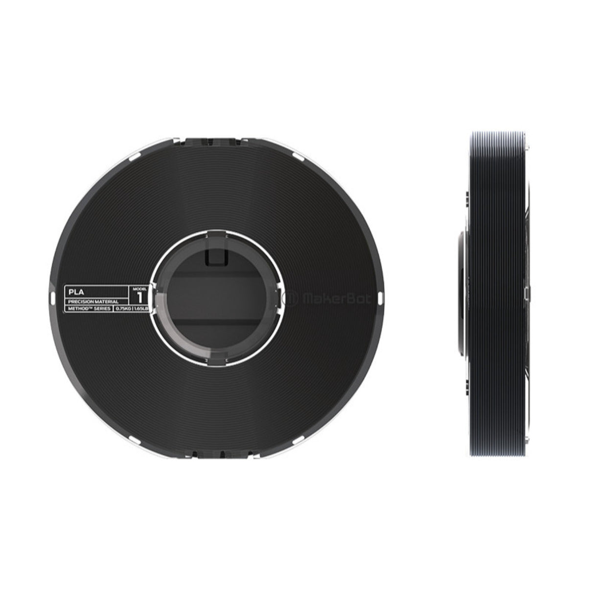 MakerBot PLA Filament for Method 3D Printer (True Black, 0.75kg)