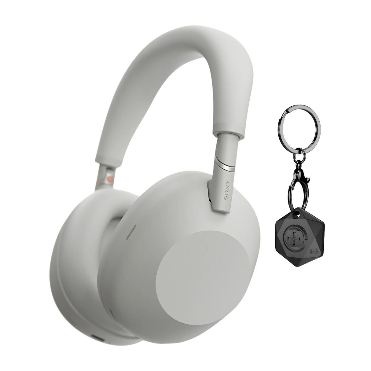 Sony WH-1000XM6 Wireless Noise-Canceling Headphones Bundle with Finder Key Chain
