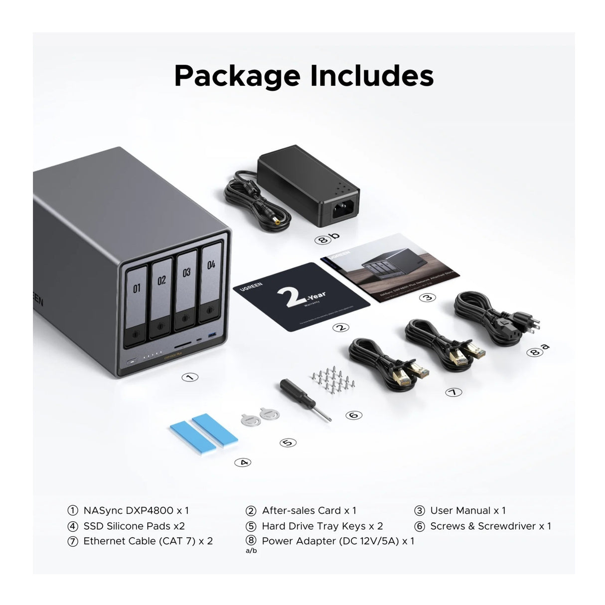 UGREEN NASync DXP4800 Plus High-Performance 4-Bay NAS Solution