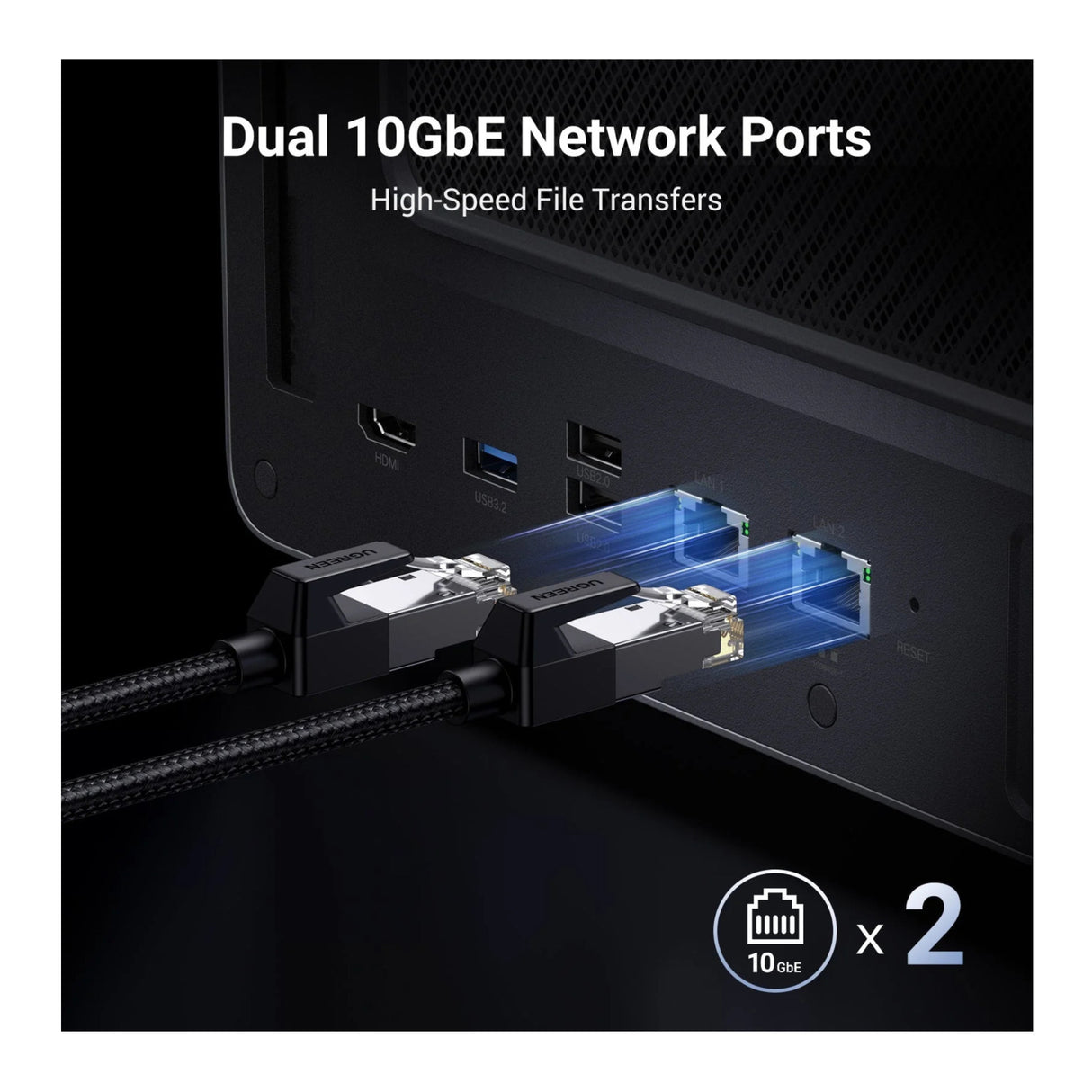 UGREEN NASync DXP6800 Pro 6-Bay NAS Enclosure with Intel Core i5 10-Core CPU