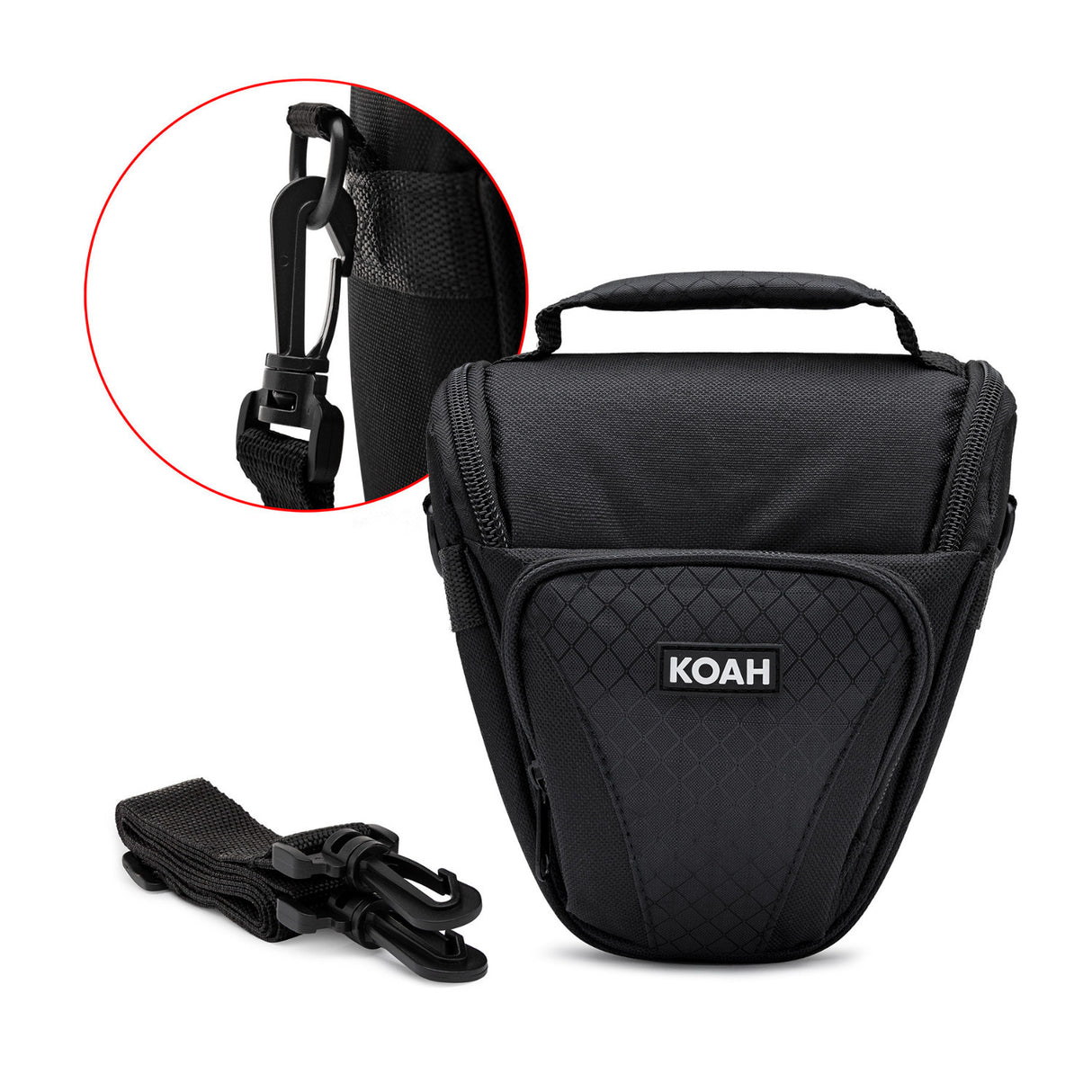 Canon EOS Rebel T7 DSLR Camera and EF-S 18-55mm IS II Lens Bundle (3 Items)