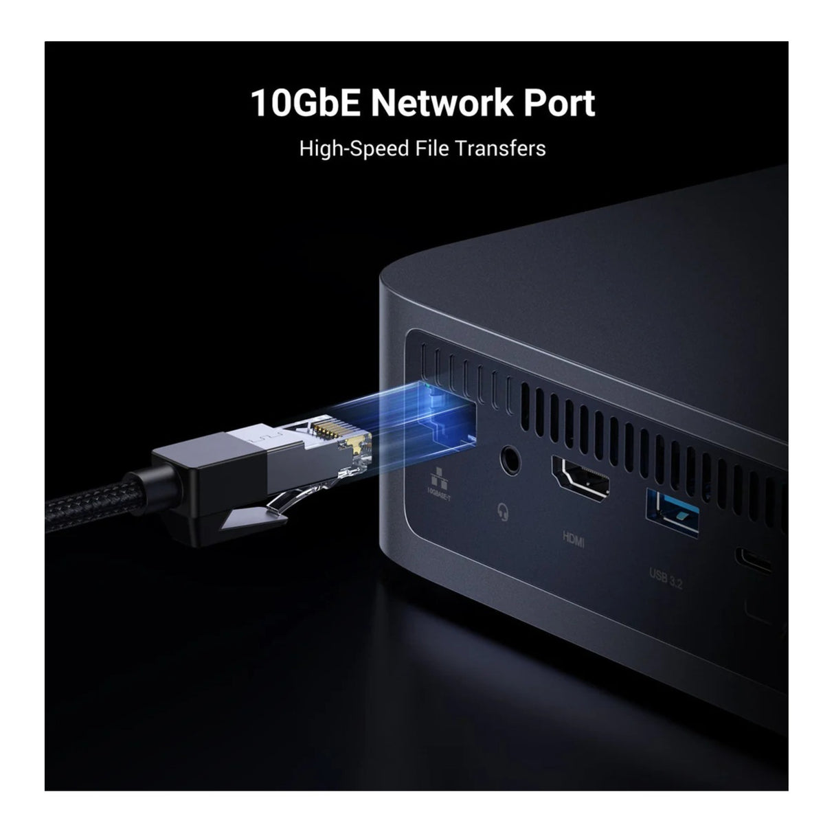 UGREEN NASync DXP480T Plus 4-Bay NAS Intel i5, 10GbE, Wi-Fi 6, 8K HDMI Diskless