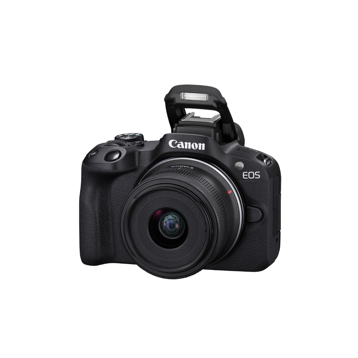 Canon EOS R50 Mirrorless Camera with 18-45mm Lens SD Card and Accessories Bundle