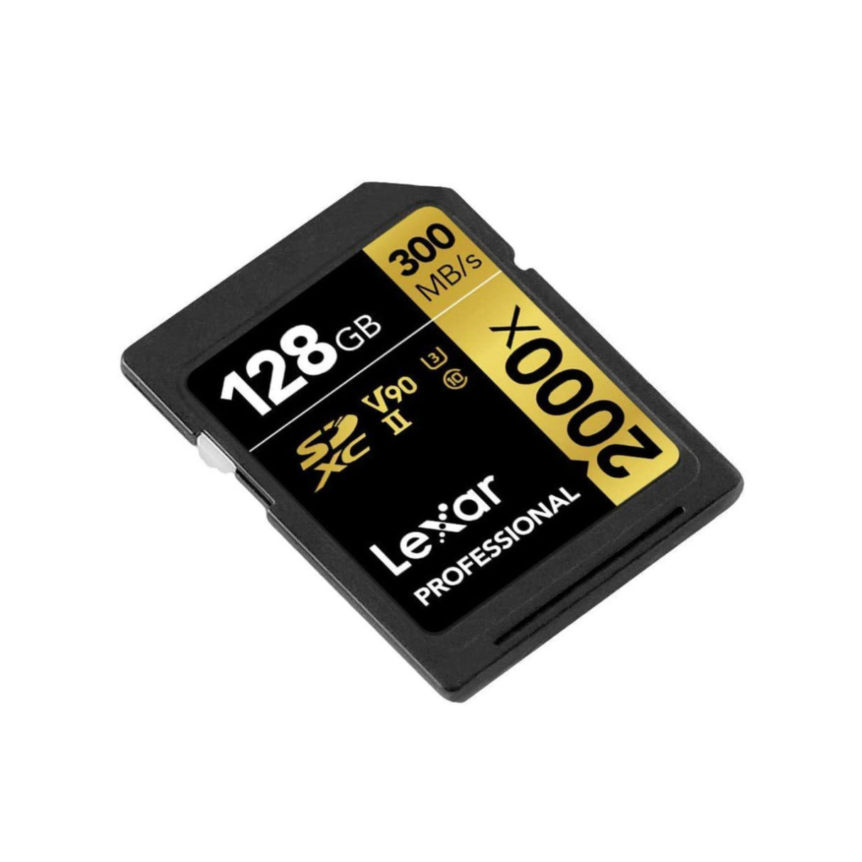 Lexar Professional 128GB SDXC Memory Card (2-Pack) Bundle with Card Reader