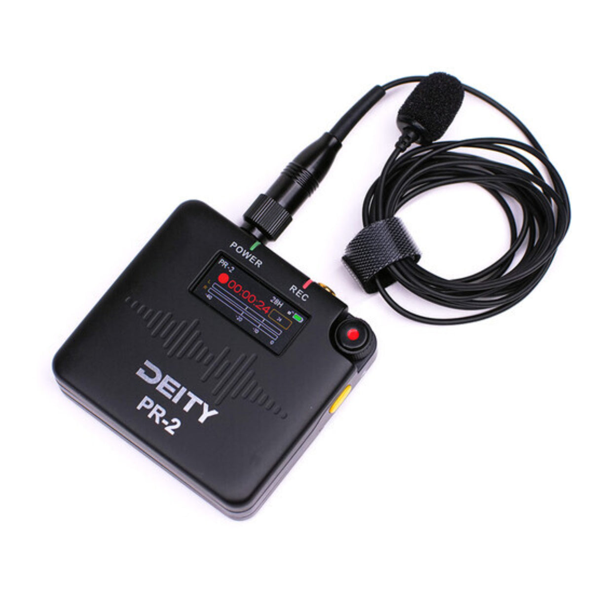 Deity PR-2 Pocket 32-Bit Float Audio Recorder Lavalier Mic Bluetooth Control