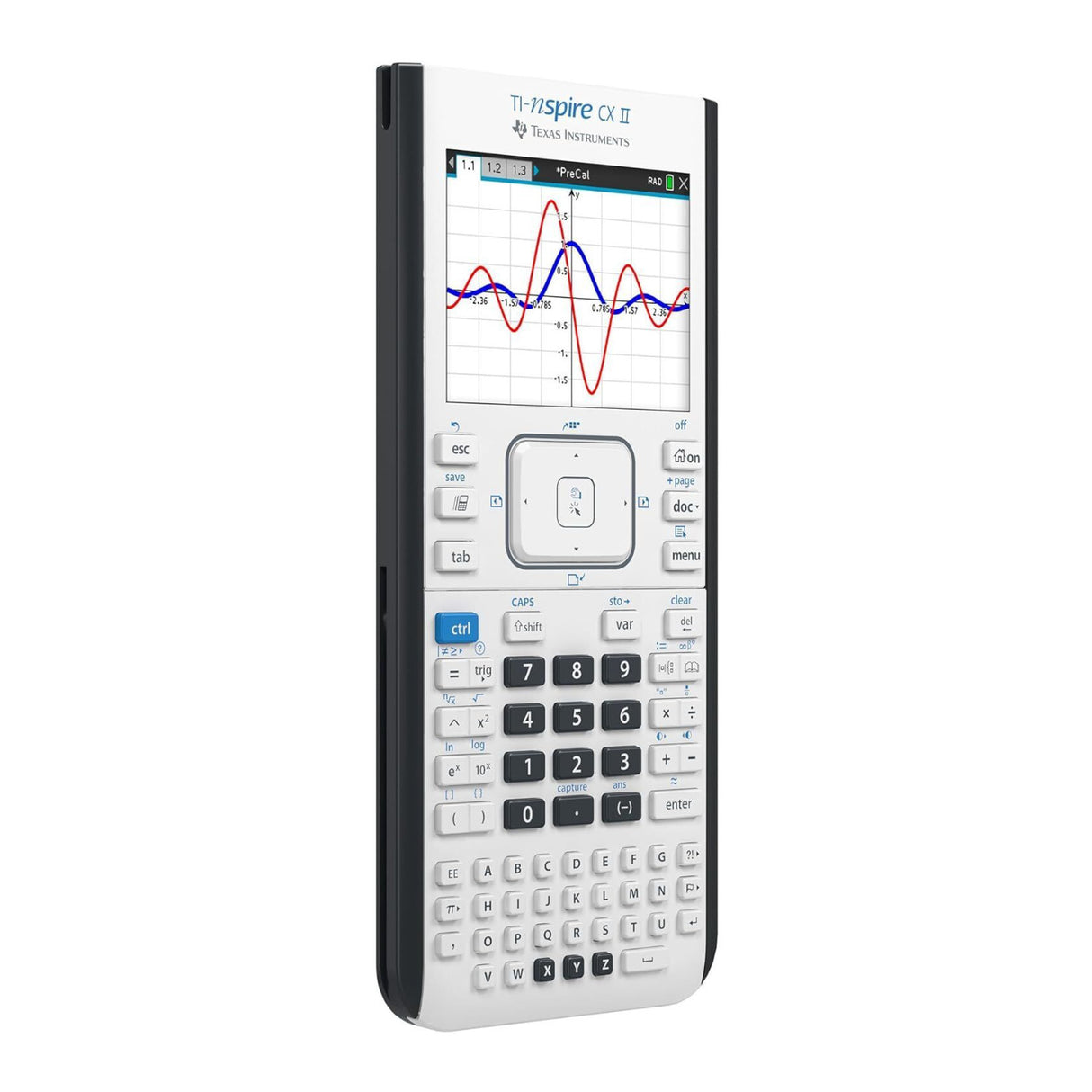 Texas Instruments TI-Nspire CX II Color Graphing Calculator and Student Software