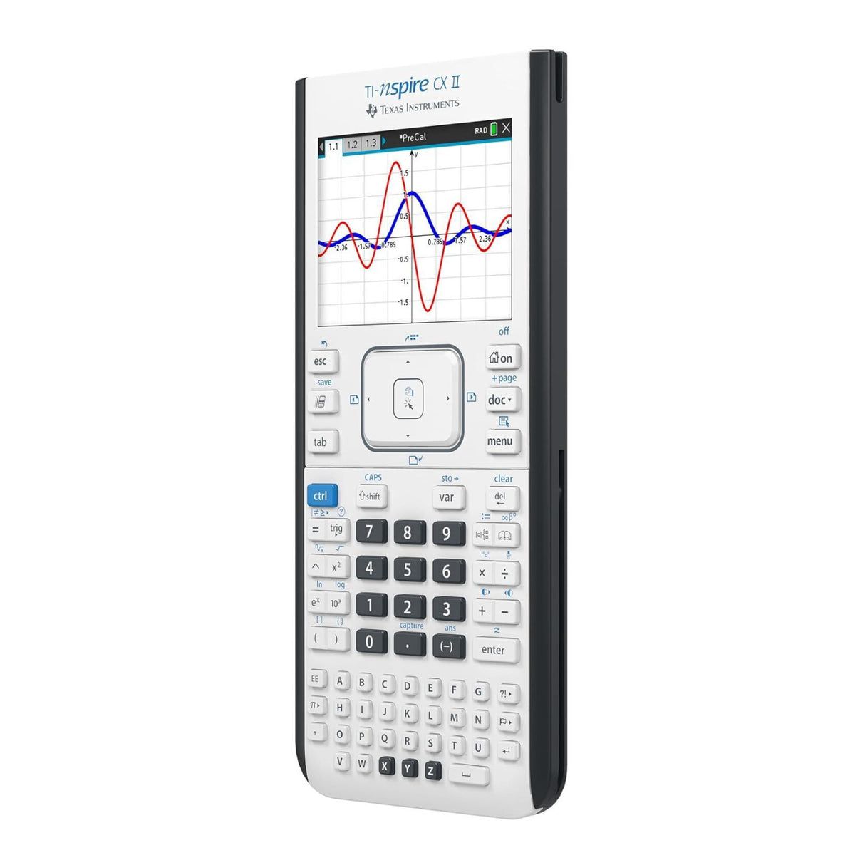 Texas Instruments TI-Nspire CX II Color Graphing Calculator and Student Software