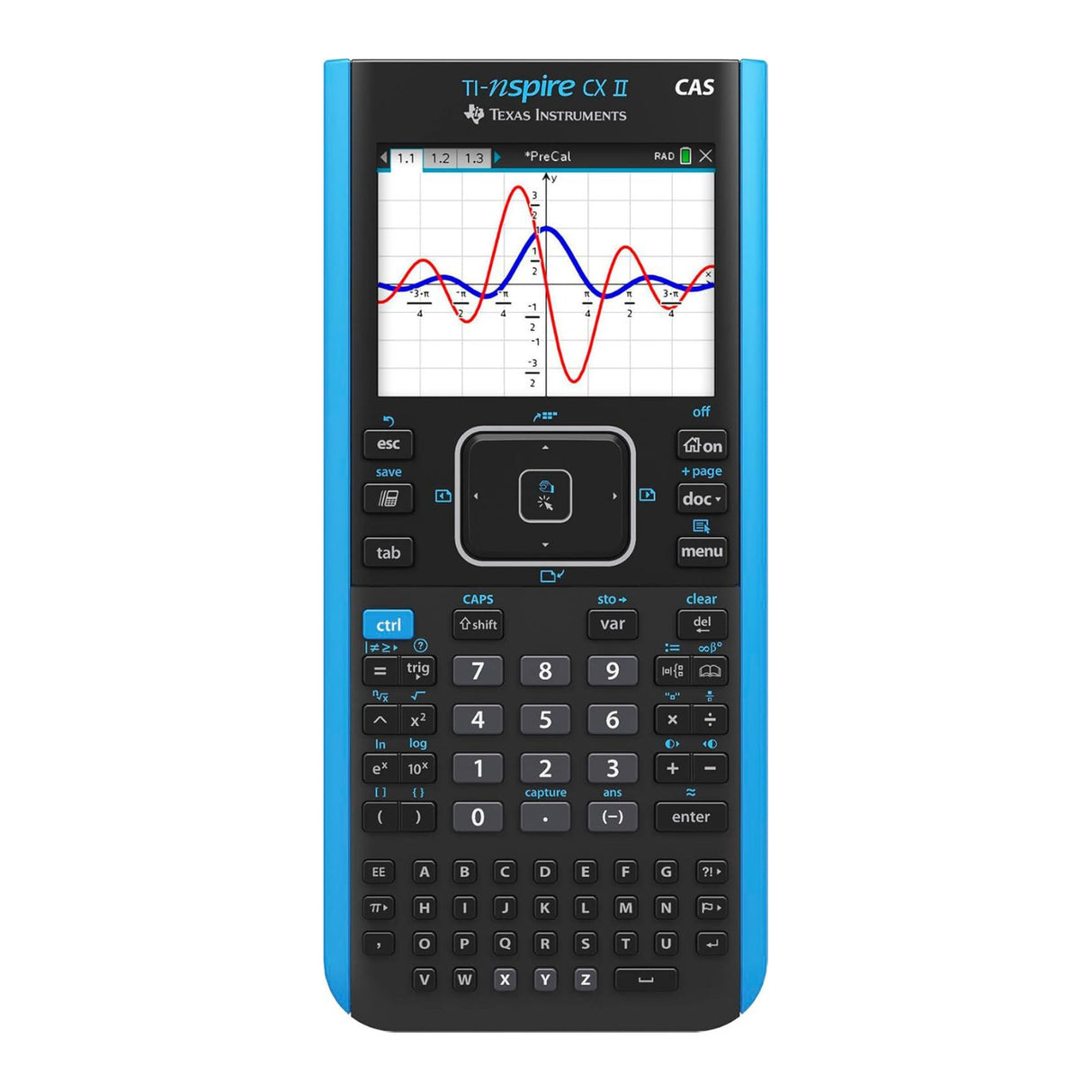 Texas Instruments TI-Nspire CX II CAS Color Graphing Calculator with Software
