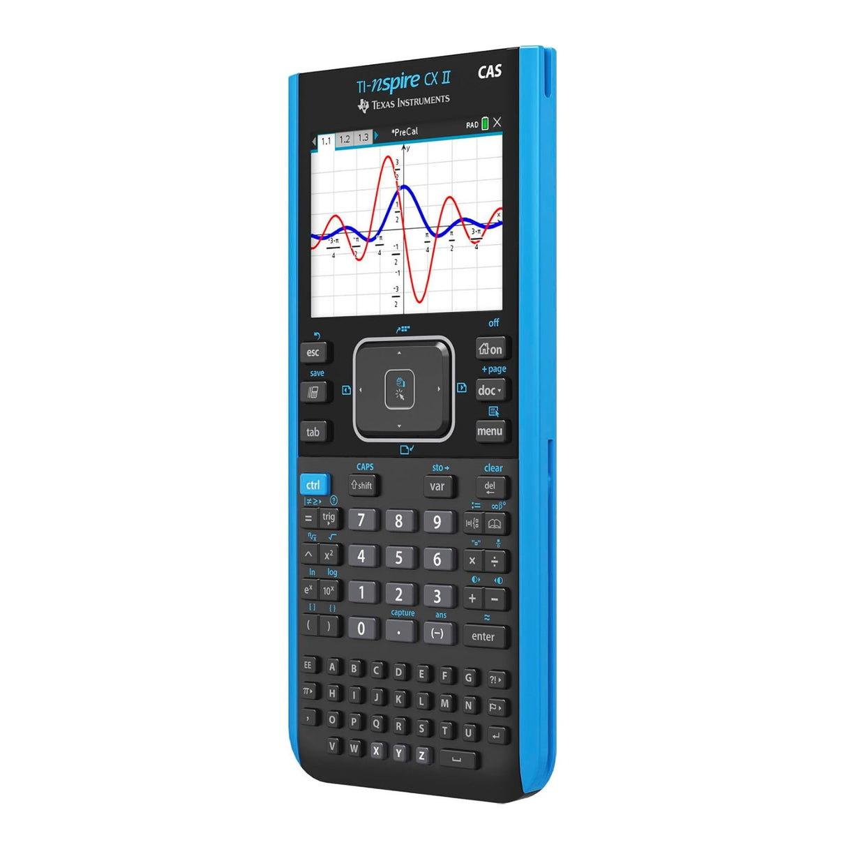 Texas Instruments TI-Nspire CX II CAS Color Graphing Calculator with Software
