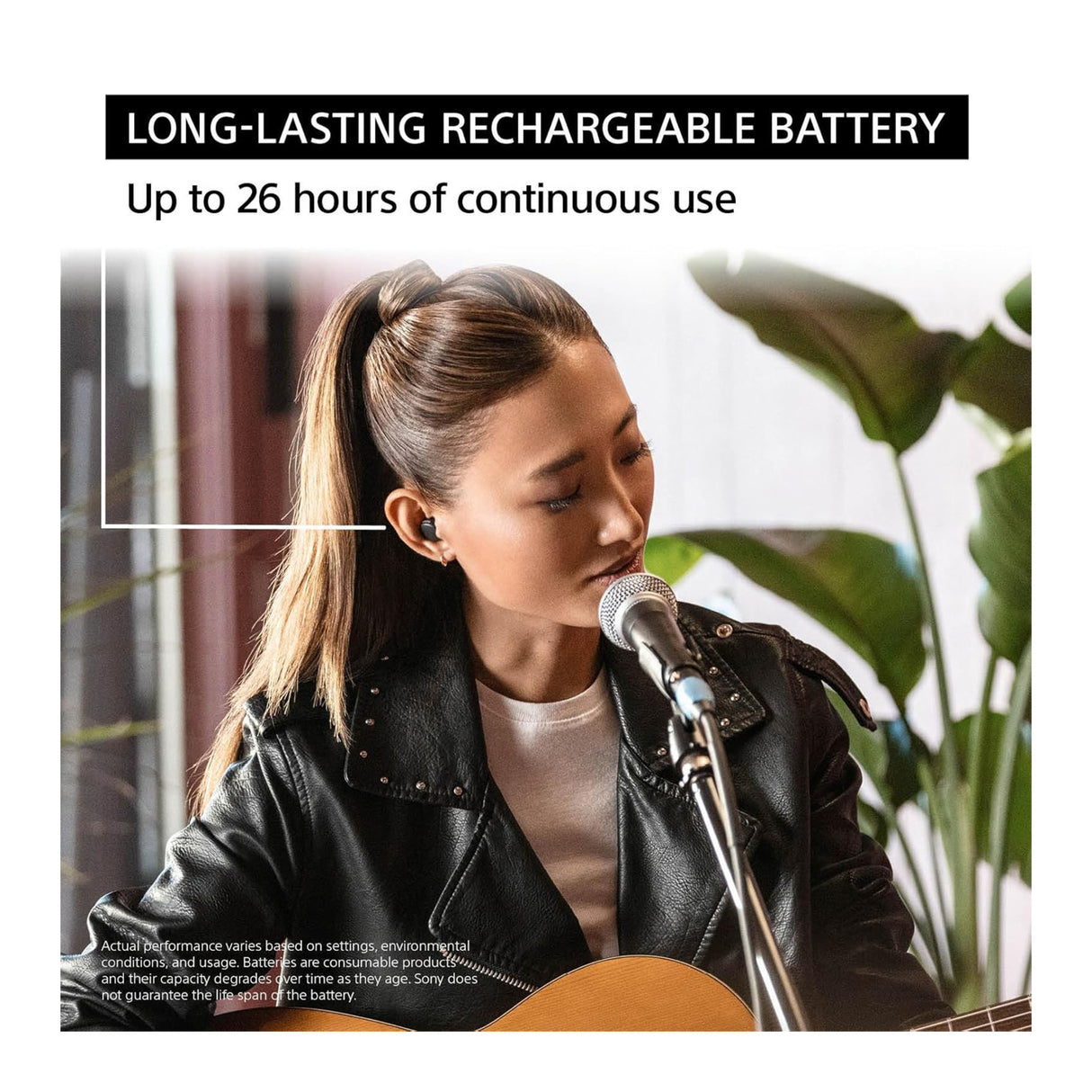 Sony CRE-E10 Self-Fitting OTC Hearing Aids with Rechargeable Battery