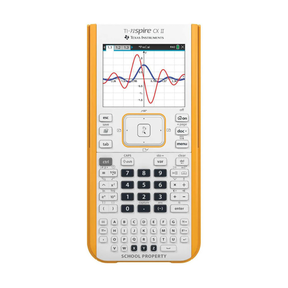 Texas Instruments TI-Nspire CX II Color Graphing Calculator - Teacher Pack