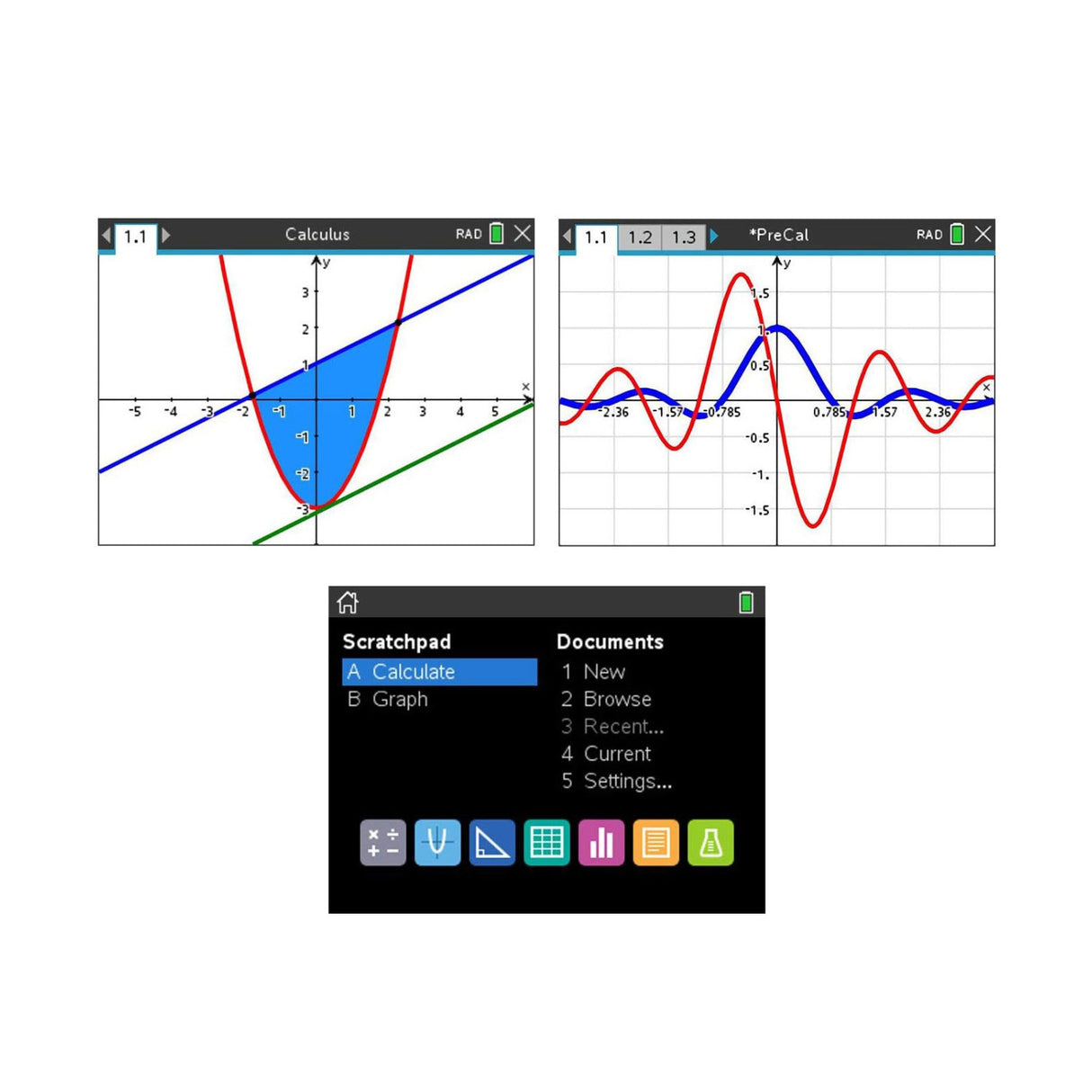 Texas Instruments TI-Nspire CX II Color Graphing Calculator - Teacher Pack