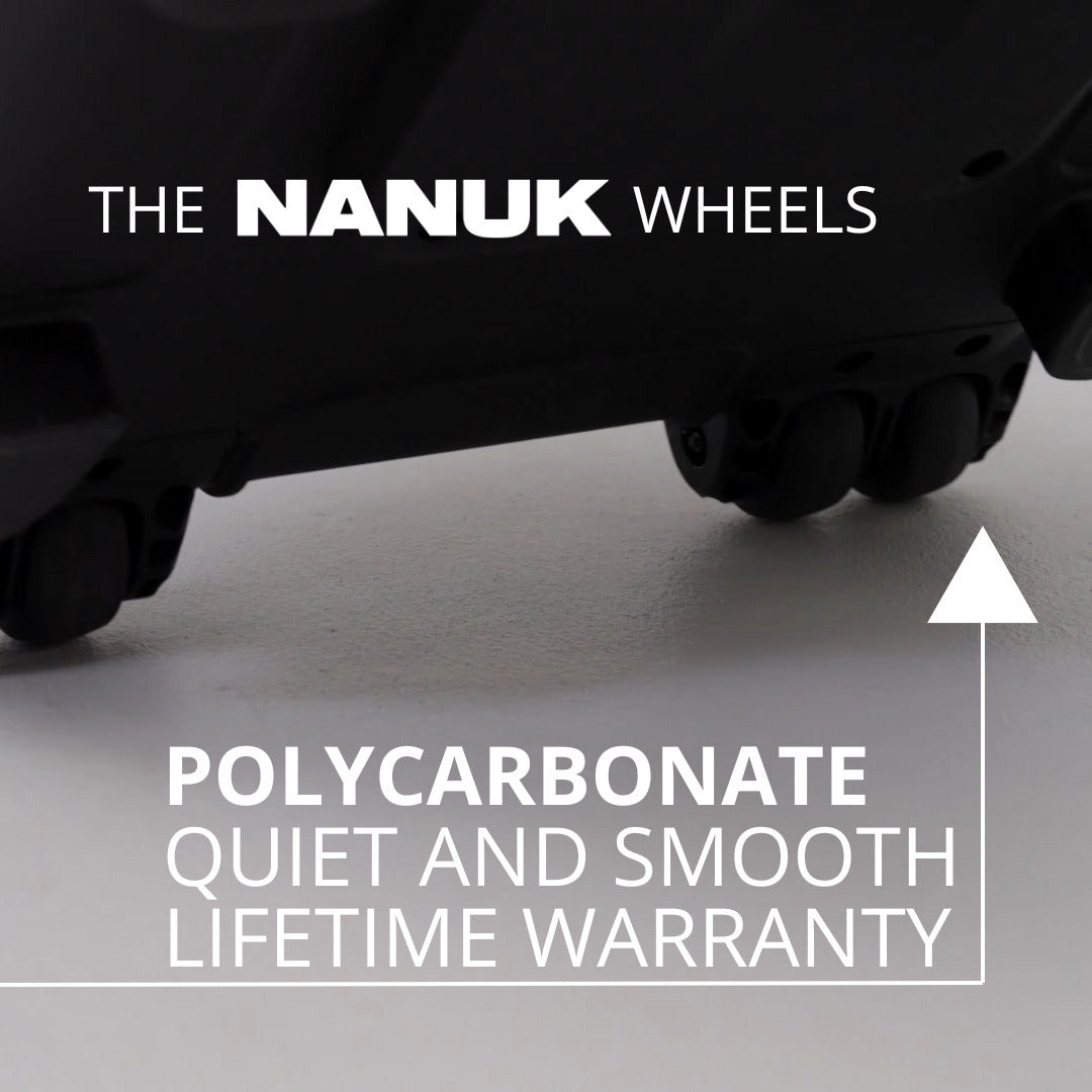 Nanuk 935 Wheeled Hard Case with Padded Dividers (Graphite)