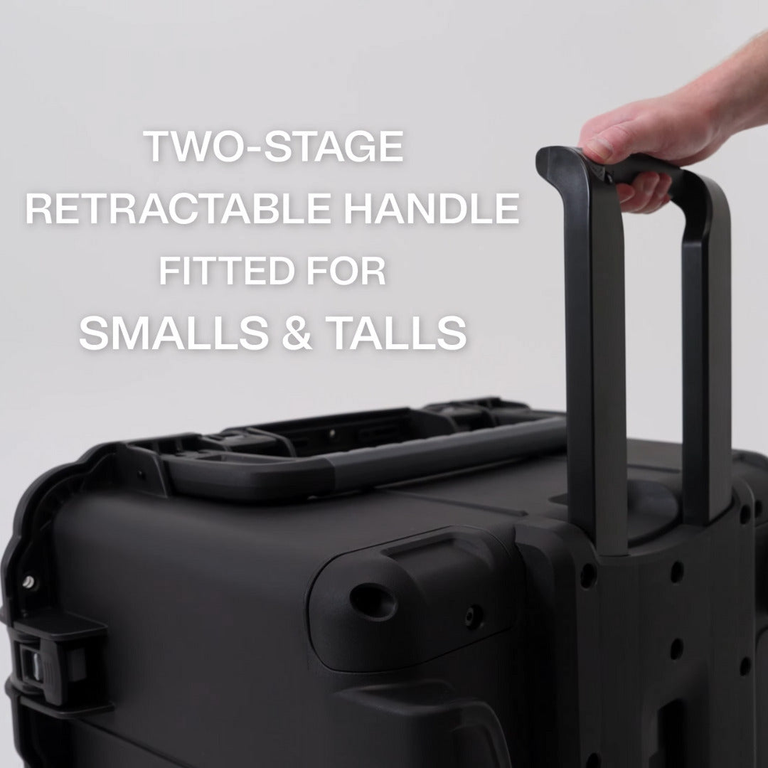 Nanuk 935 Wheeled Hard Case with Padded Dividers (Graphite)