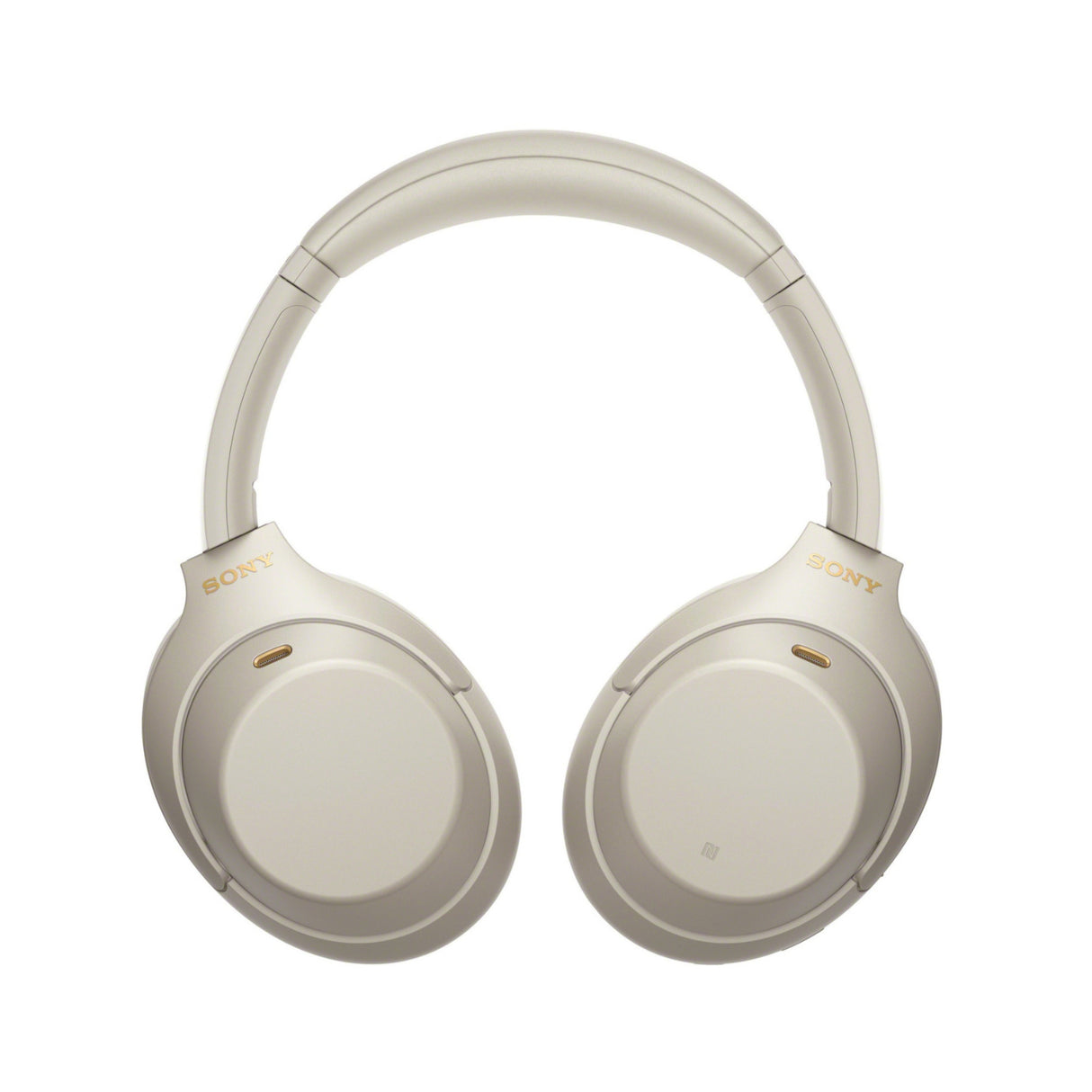 Sony WH-1000XM4 Wireless Headphones (Silver) with Oclip Clamp-On Light Bundle