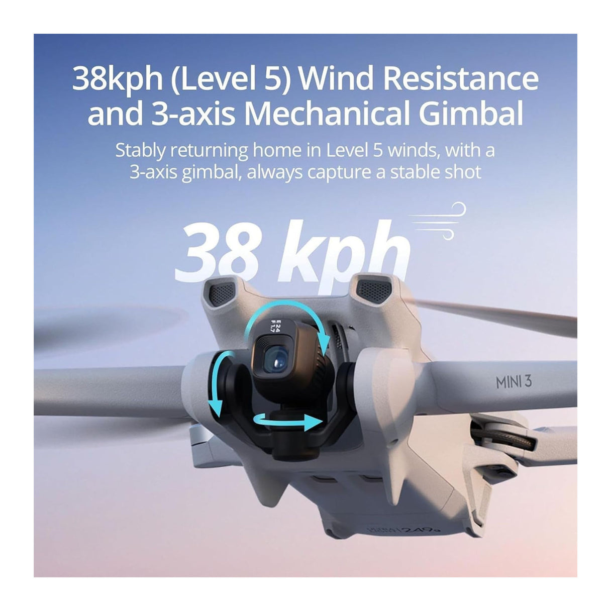 DJI Mini 3 Camera Drone with DJI RC Remote Controller (Fly More Combo) with Waterproof Hard Case bundle