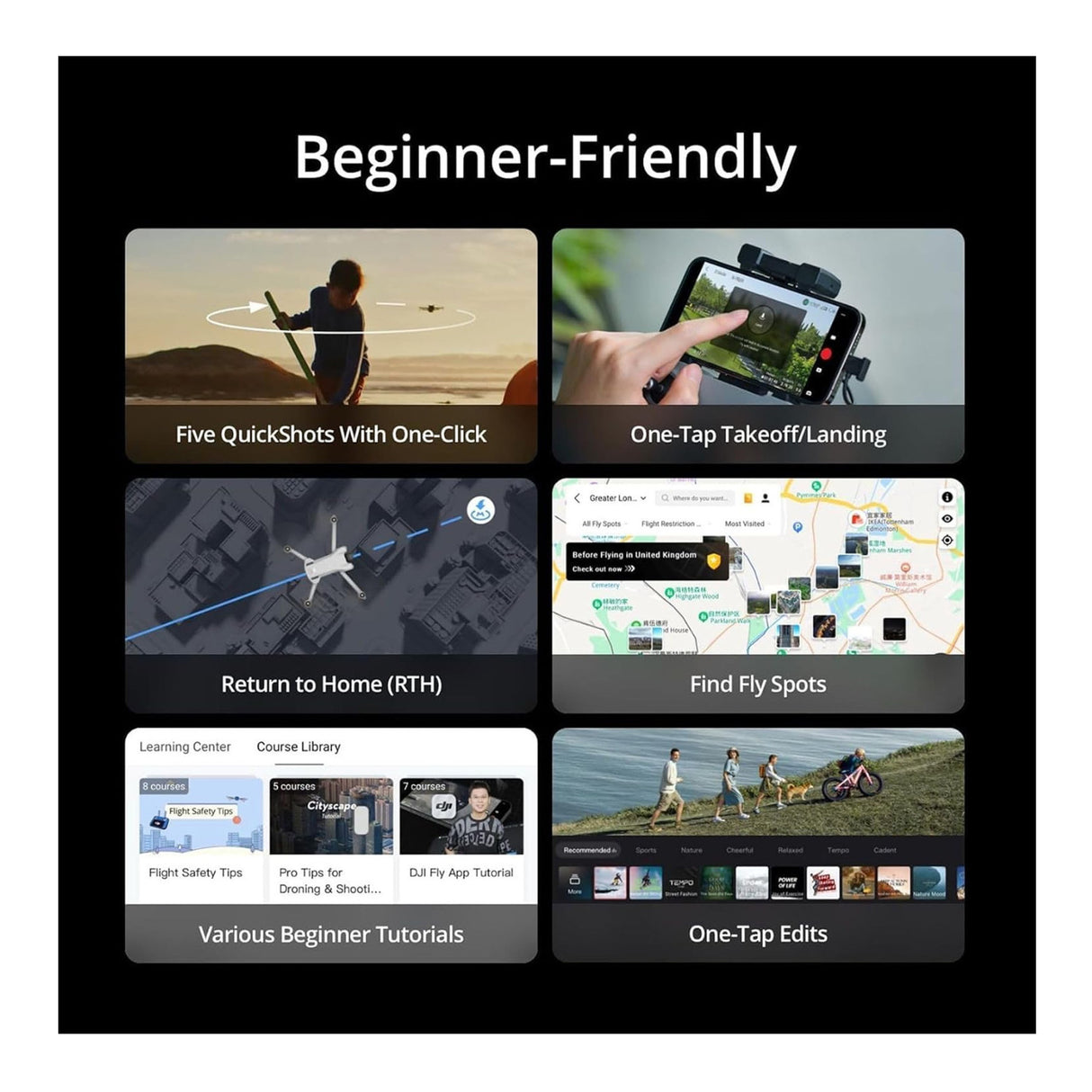 DJI Mini 3 Camera Drone with DJI RC Remote Controller (Fly More Combo) with Waterproof Hard Case bundle