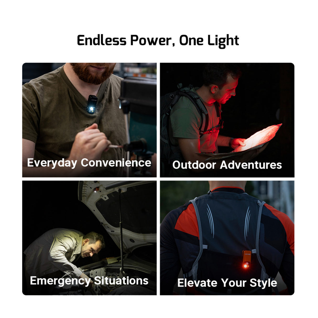 Garmin Forerunner 570 42mm Gray with Black Band and Oclip Clip-On White Bundle