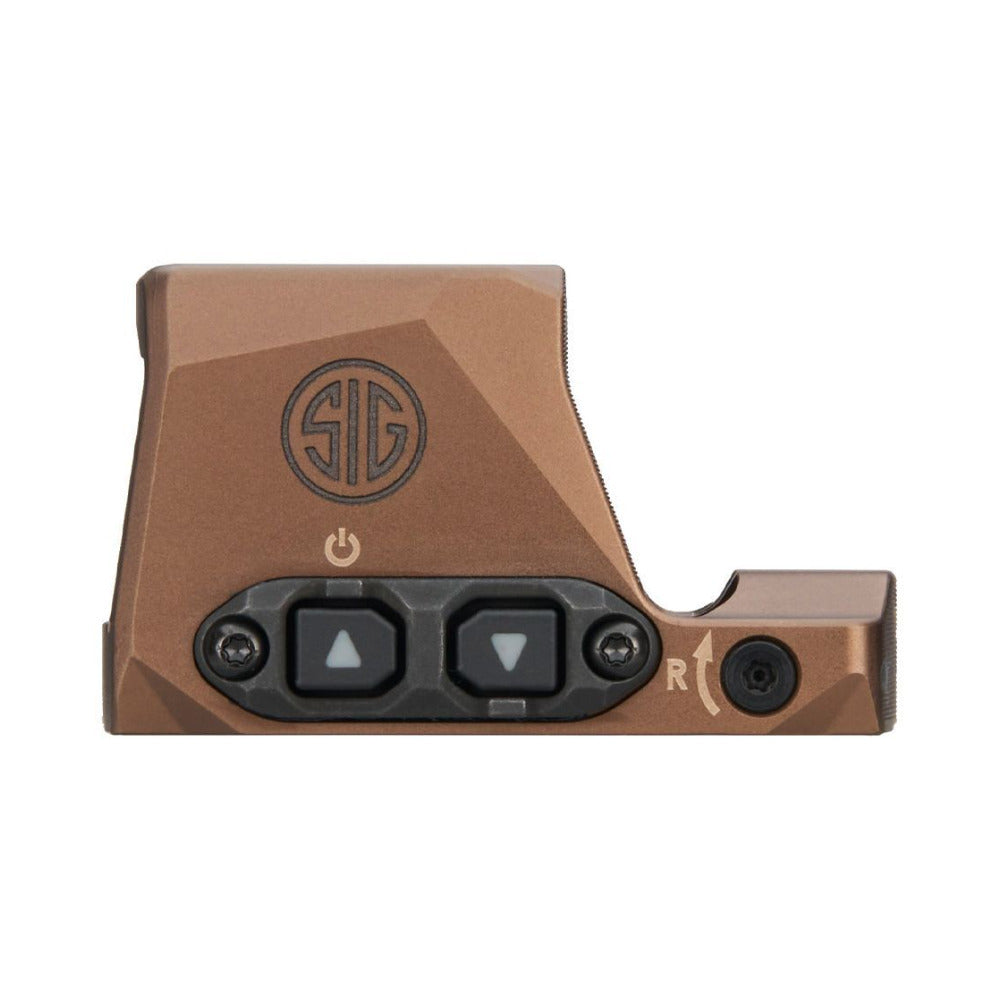 SIG SAUER Romeo-X Compact Red Dot Sight, FDE, 2 MOA / 32 MOA Circle Dot