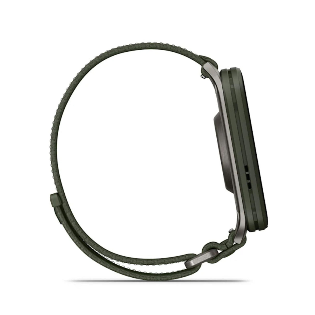 Garmin Venu X1 Moss with Titanium Caseback and Moss ComfortFit Nylon Band