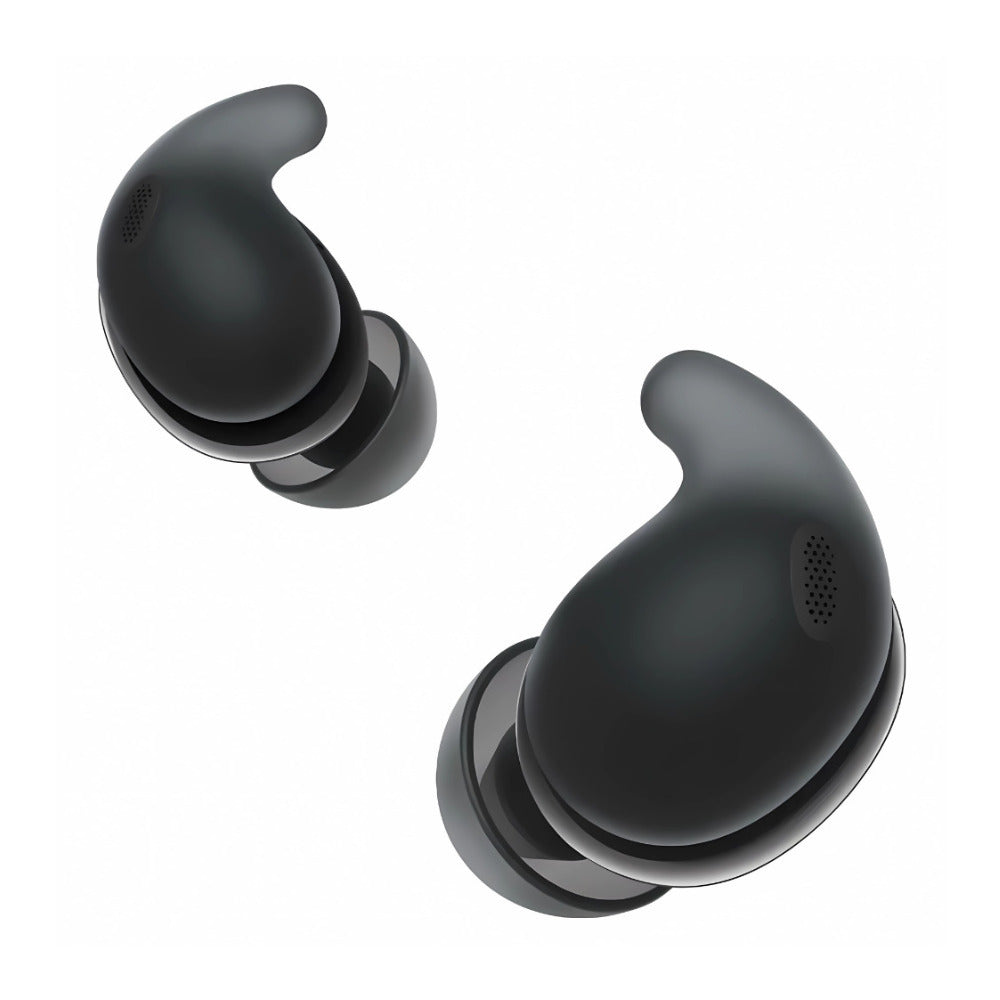Sony LinkBuds Fit True Wireless Noise Canceling Earbuds Bundle (Black)