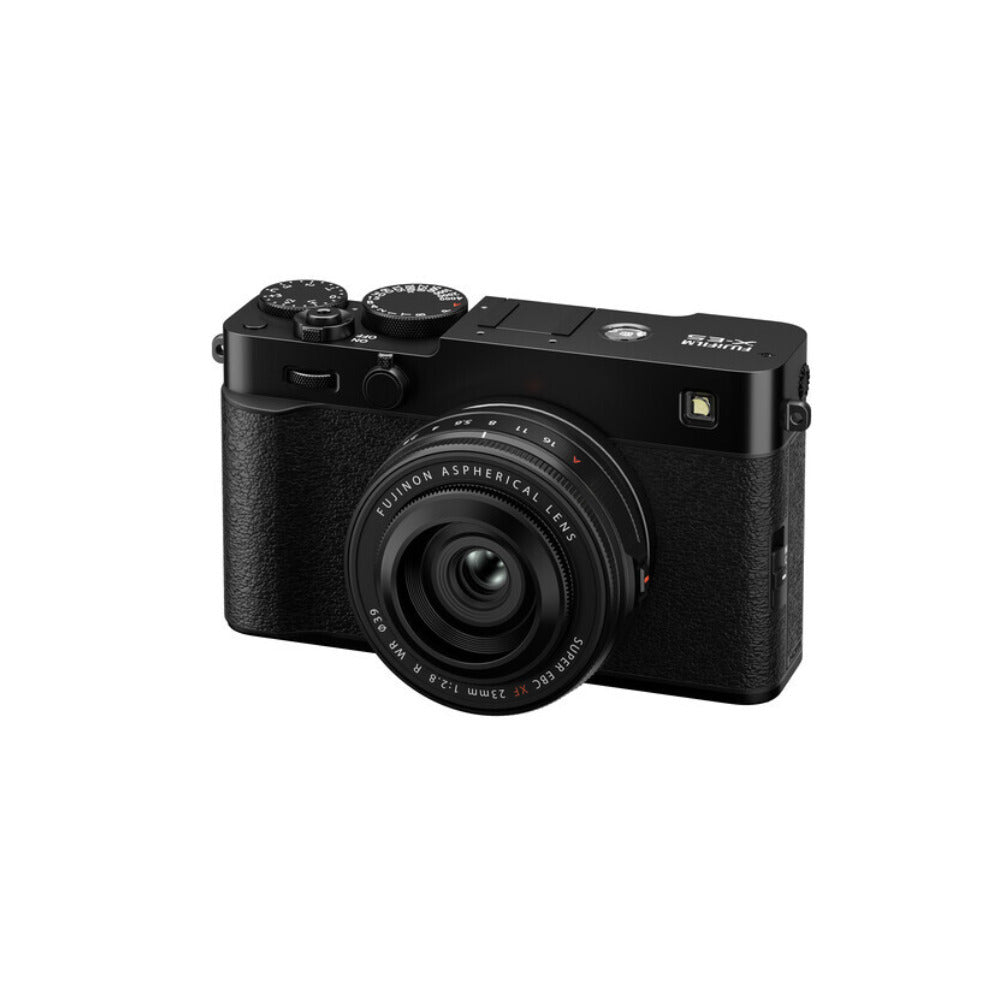 Fujifilm X-E5 Mirrorless Camera with XF23mmF2.8 R WR Lens (Black)