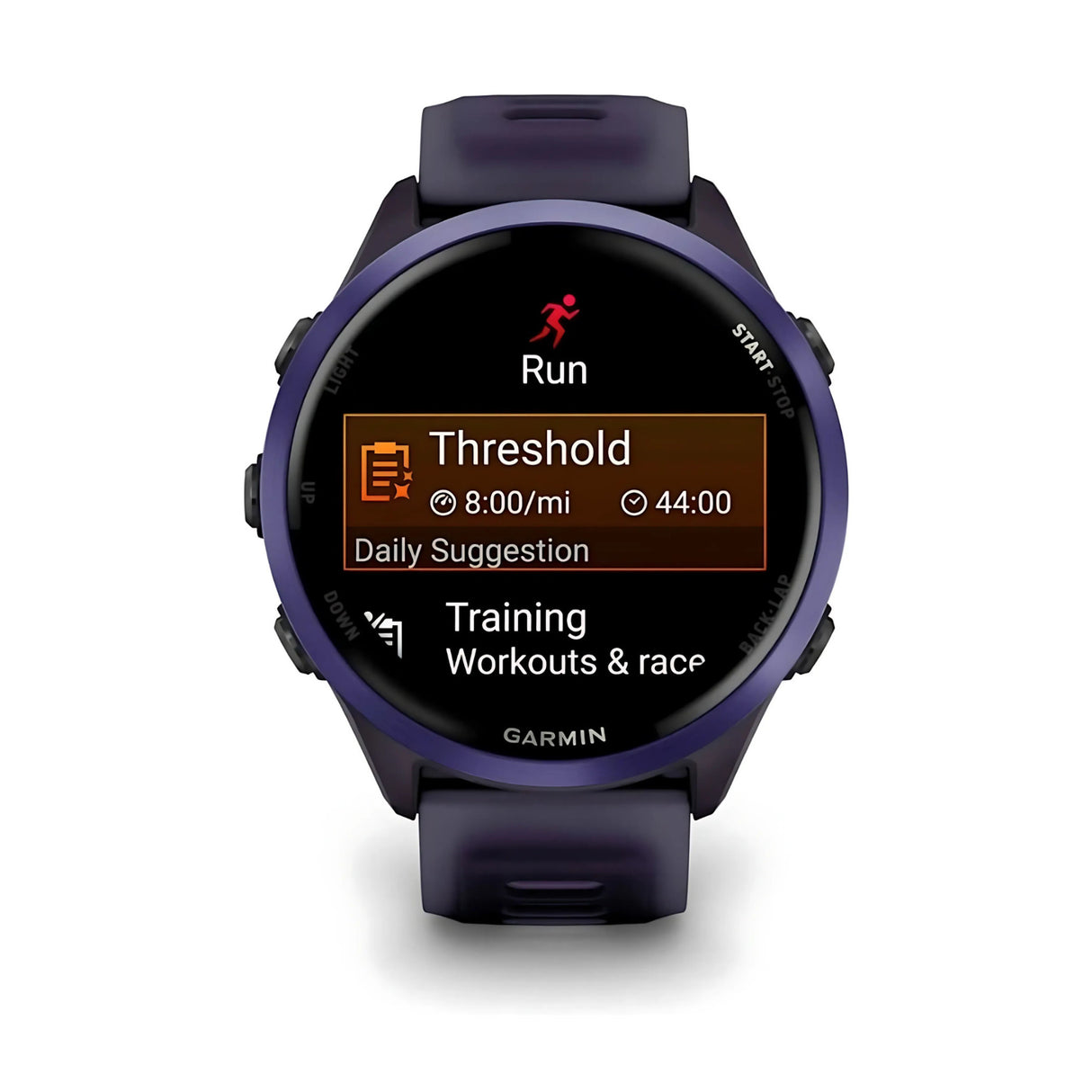 Garmin Forerunner 570 - 47mm Indigo Aluminum Bundle with Clip-On Flashlight