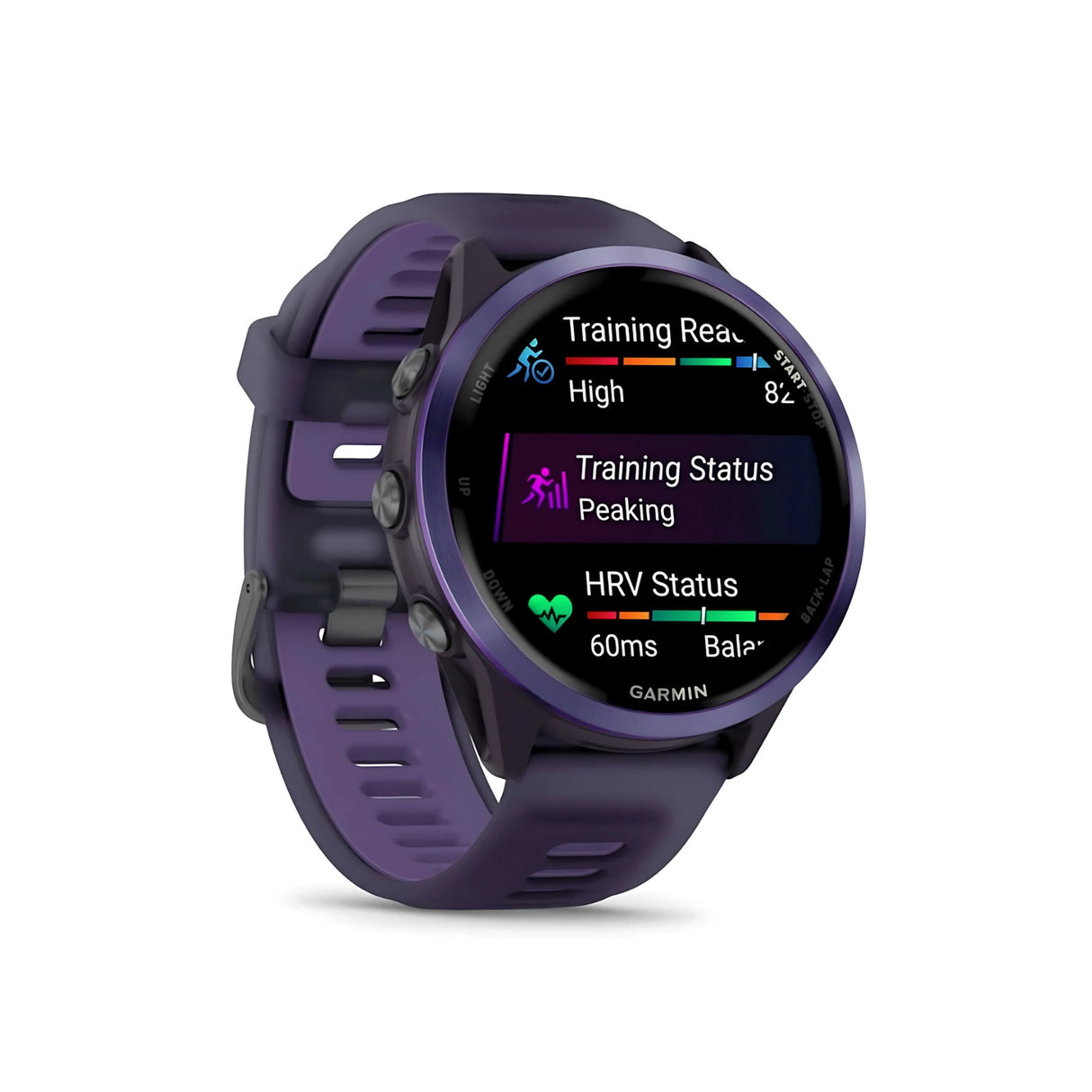 Garmin Forerunner 570 - 47mm Indigo Aluminum Bundle with Clip-On Flashlight