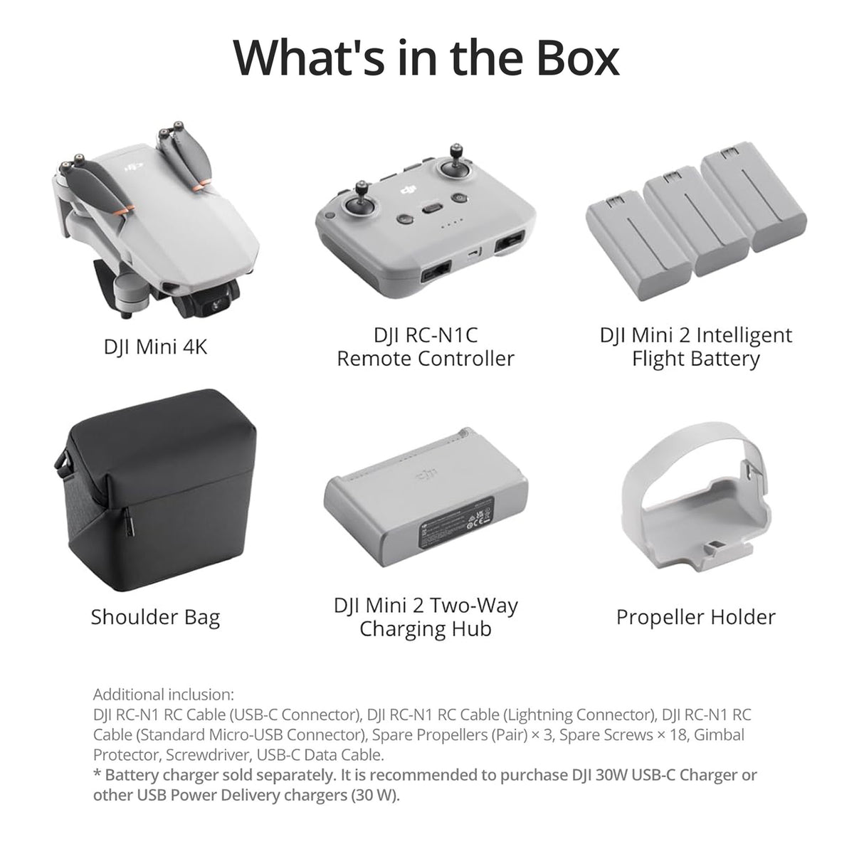 DJI Mini 4K Fly More Camera Drone Combo