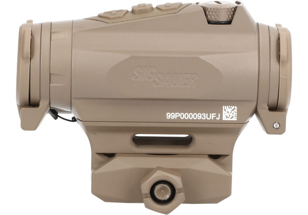 SIG SAUER ROMEO4XT-PRO MIL-SPEC 1x20MM Waterproof Fogproof Red Dot Sight (FDE)