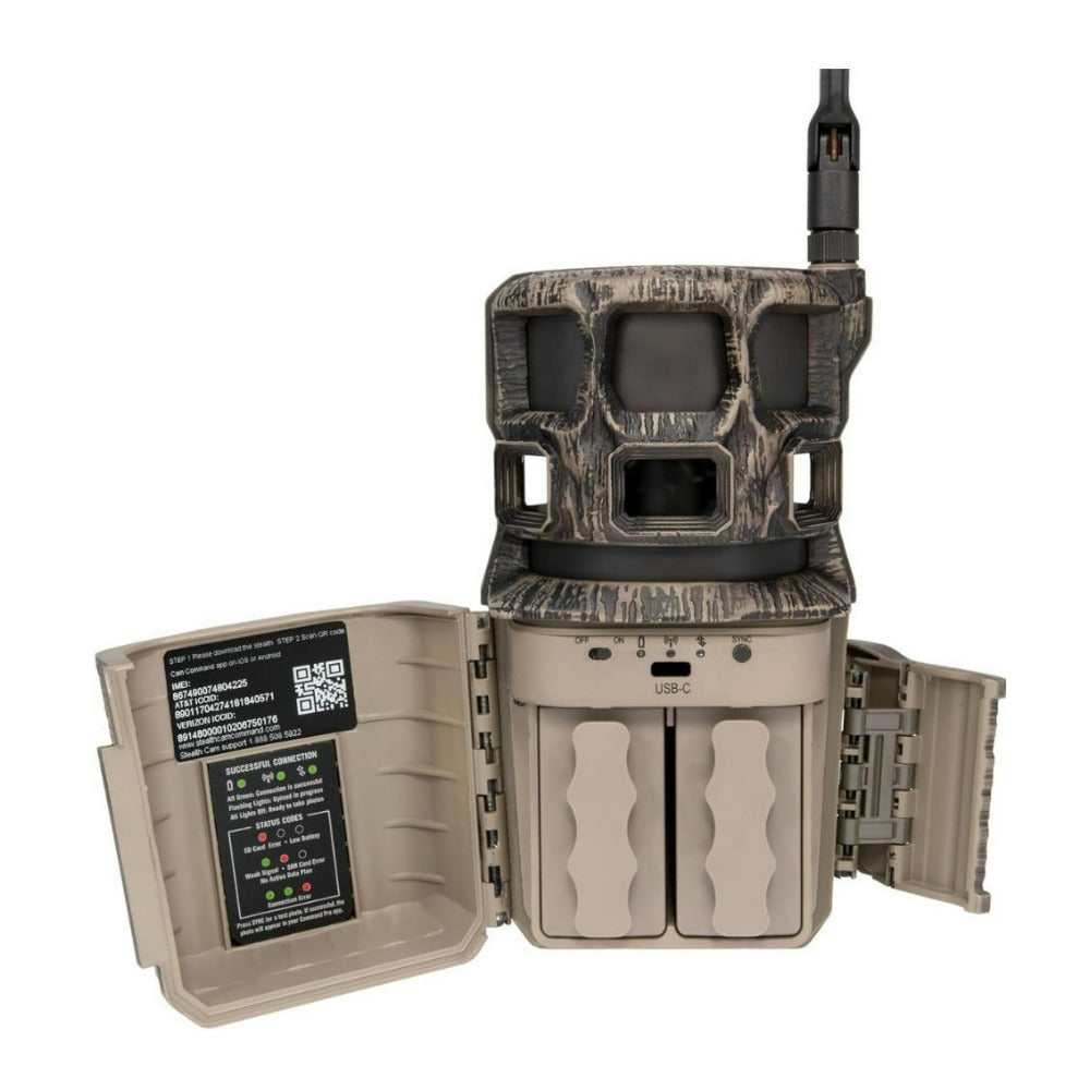 Stealth Cam Revolver Pro 2.0 40MP 360-Degree Brown Trail Camera Bundle