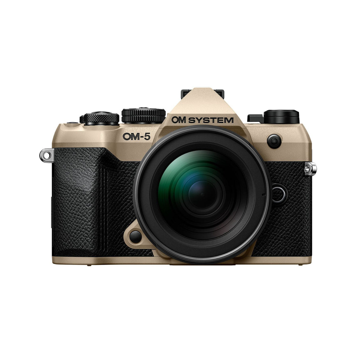 OM SYSTEM OM-5 Mark II High Autofocus 4K Video Mirrorless Camera (Sand Beige)