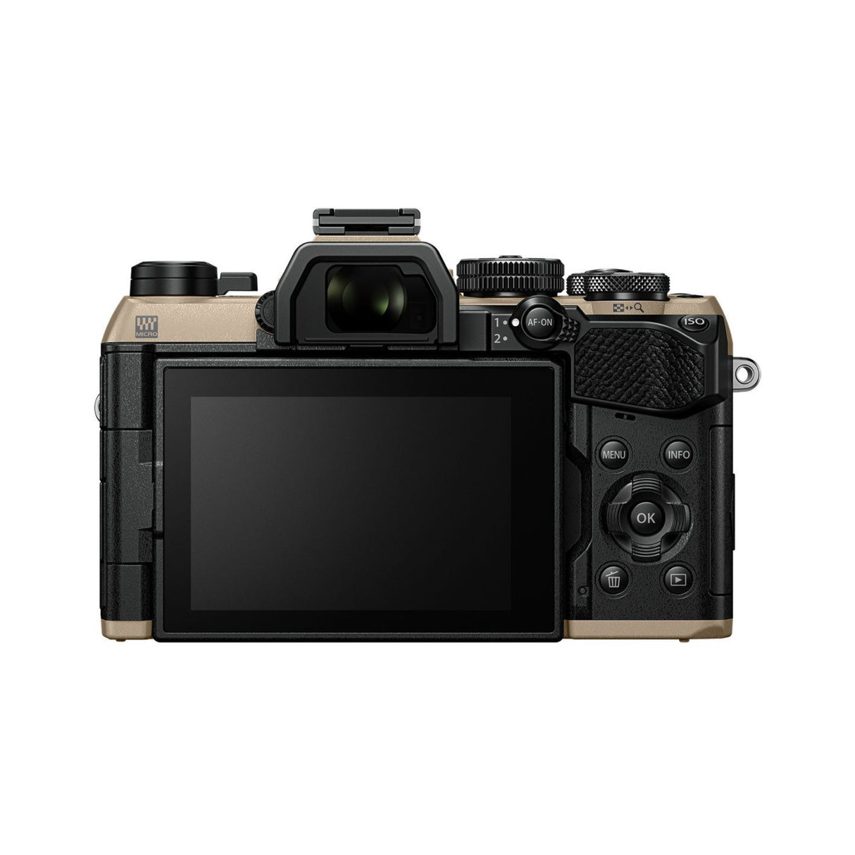 OM SYSTEM OM-5 Mark II High Autofocus 4K Video Mirrorless Camera (Sand Beige)