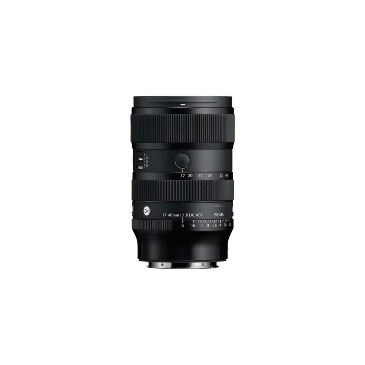 Sigma 17-40mm f/1.8 DC Art with Autofocus Dual AFL Buttons (Fujifilm X)