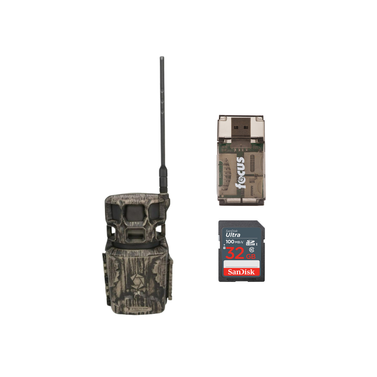 Stealth Cam Revolver Pro 2.0 Cellular Camera (Brown) with Memory Card Bundle