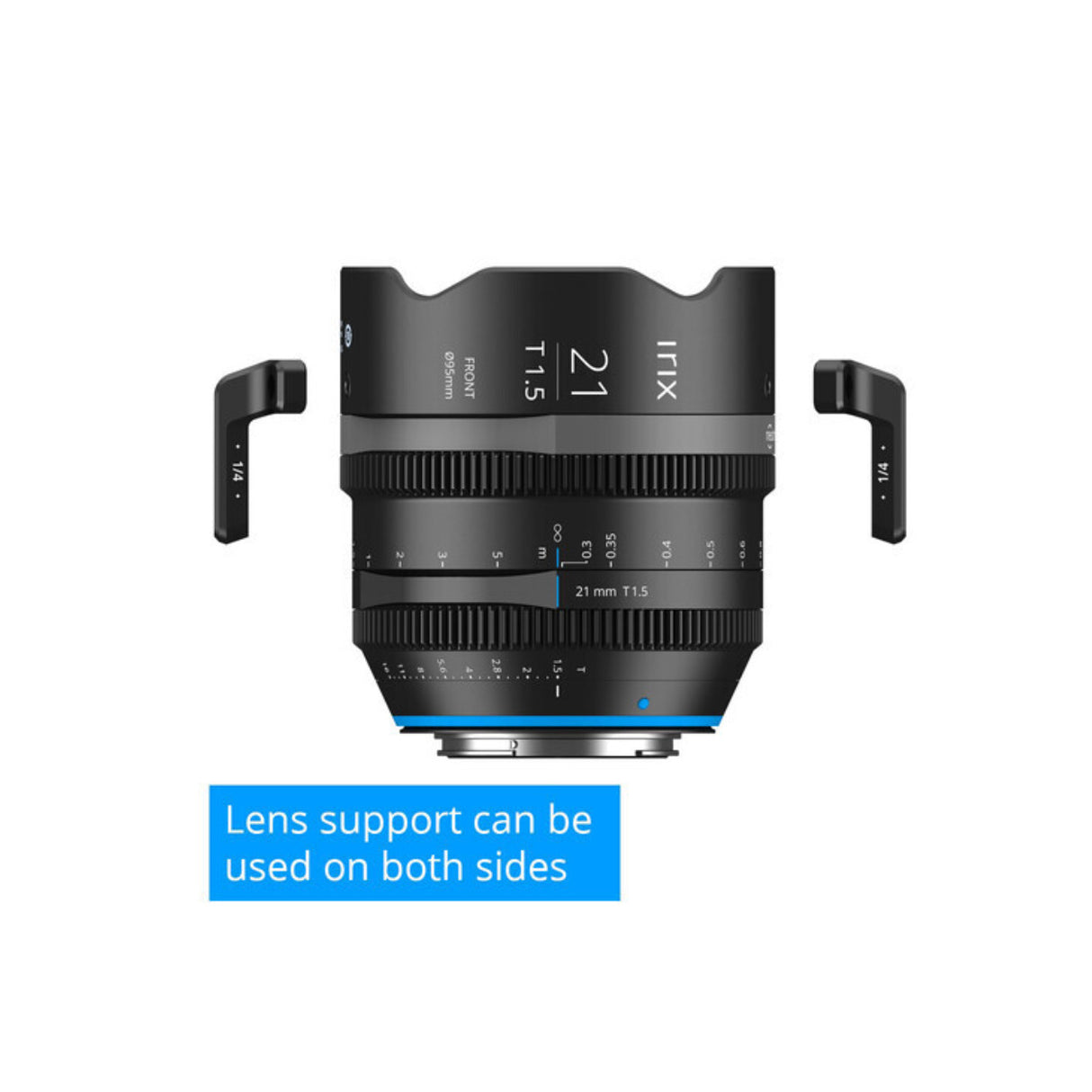 IRIX Cine 21mm T1.5 Full-Frame Cine Lens (Arri PL Mount, Feet)