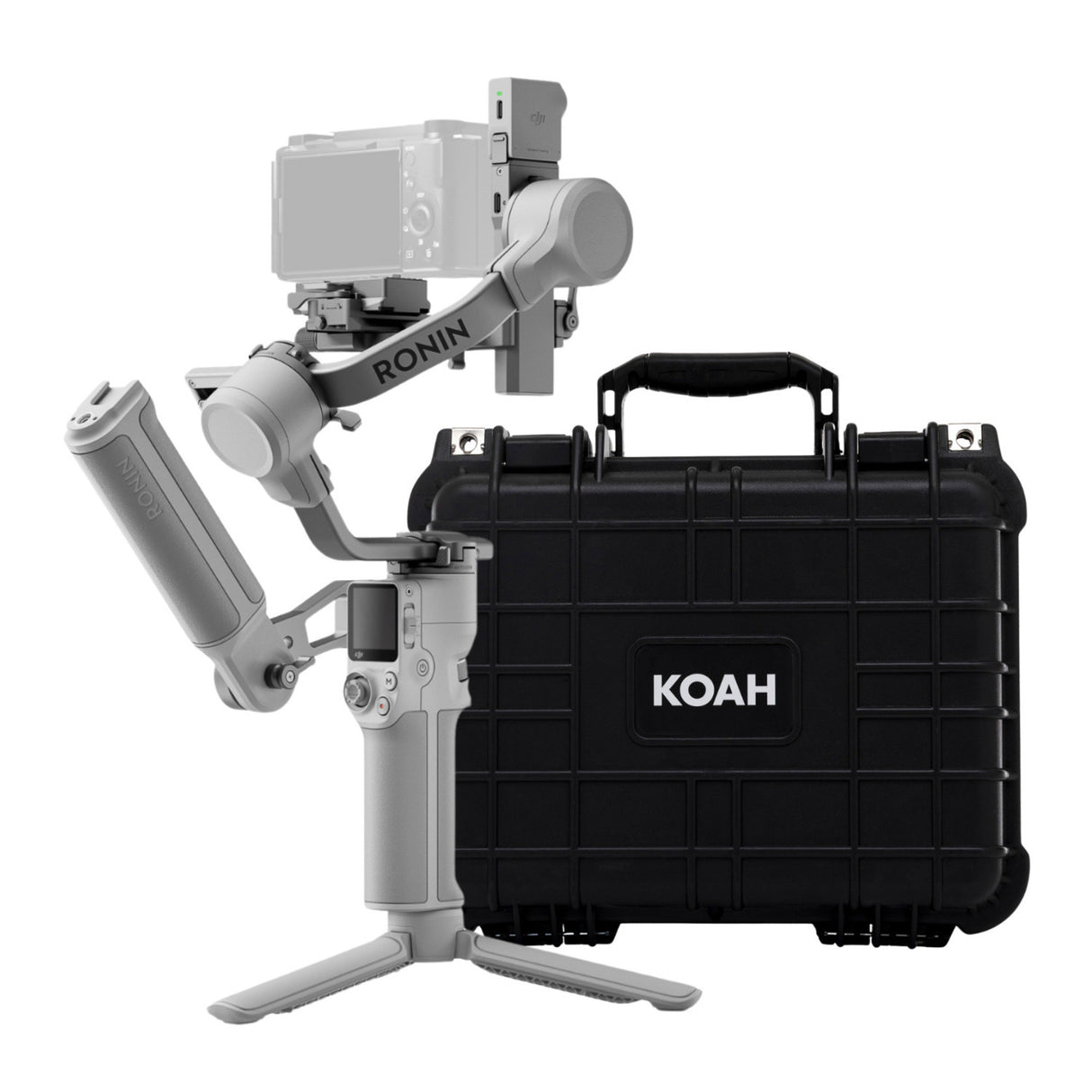 DJI RS 4 Mini Combo Gimbal Stabilizer for Cameras with Bundle with Hard Case