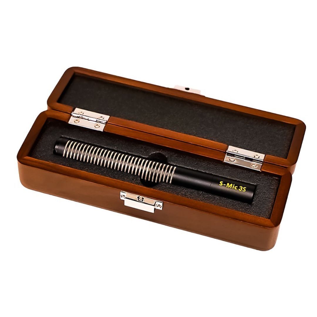 Deity S-Mic 3S Shotgun Microphone (Black) Bundle with Short-Haired Windshield