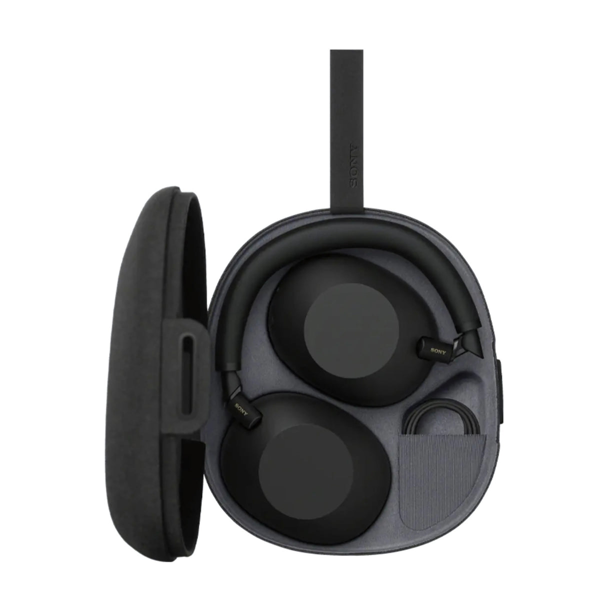 Sony WH-1000XM6 Wireless Noise-Canceling Headphones, QN3 Processor with Accessories Bundle (Black)