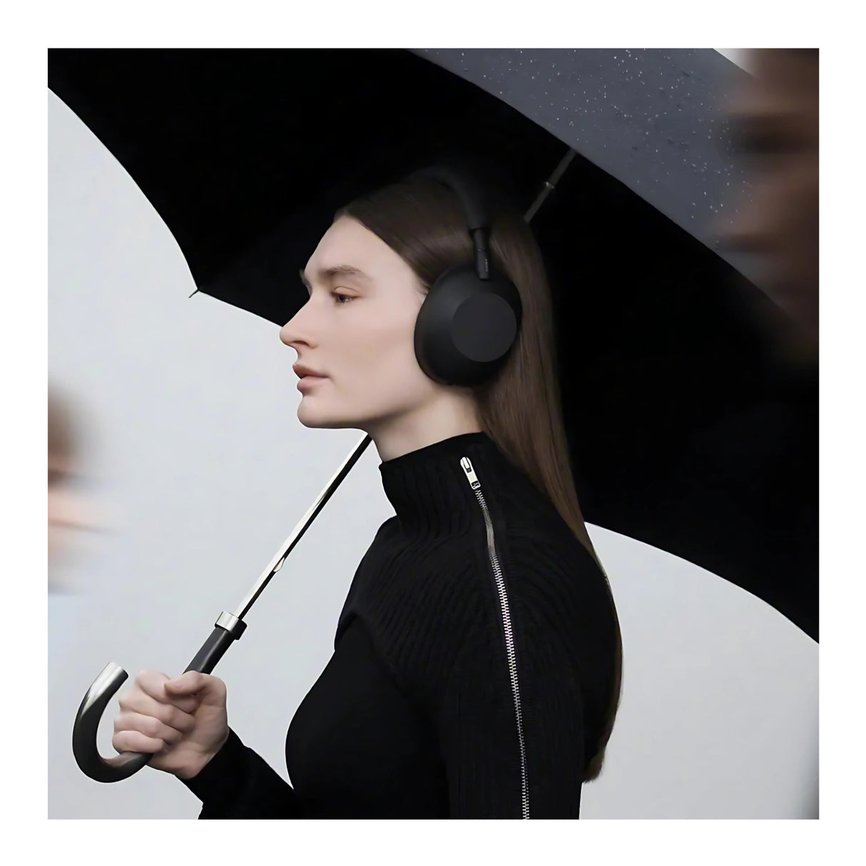 Sony WH-1000XM6 Wireless Noise-Canceling Headphones, QN3 Processor with Accessories Bundle (Black)