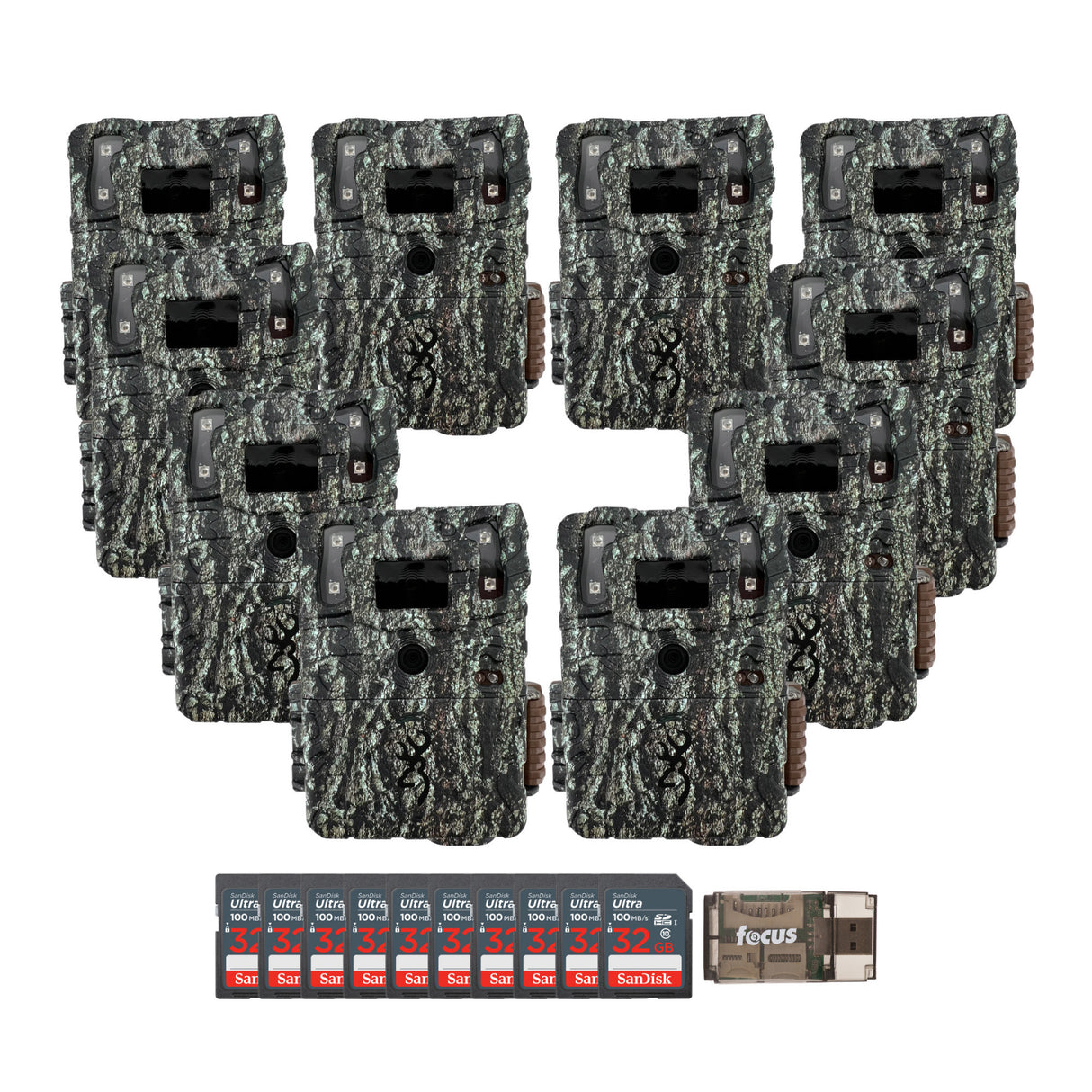 Browning Trail Cameras - Command Ops Elite 40MP Bundle (10-Pack)