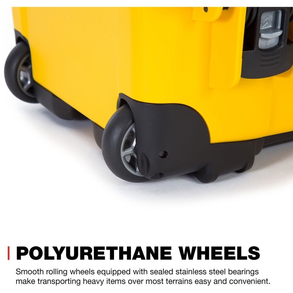 Nanuk 935 Waterproof Wheeled Hard Case with Padded Dividers (Yellow)