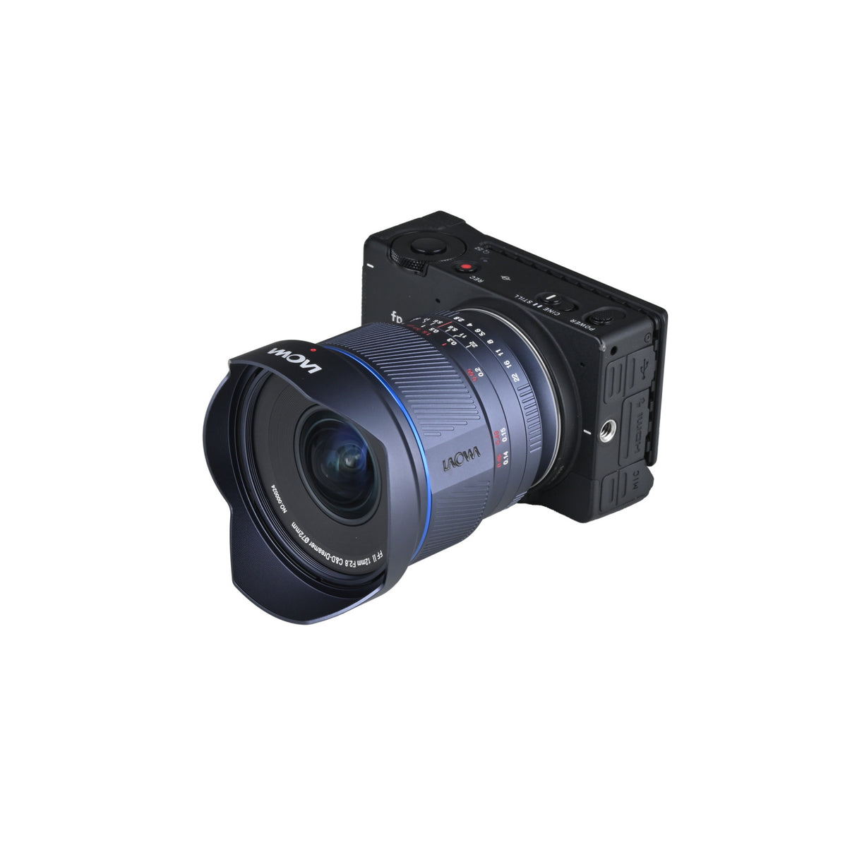 Laowa 12mm f/2.8 Lite Zero-D FF for L Mount with 14 Aperture Blade (Black)