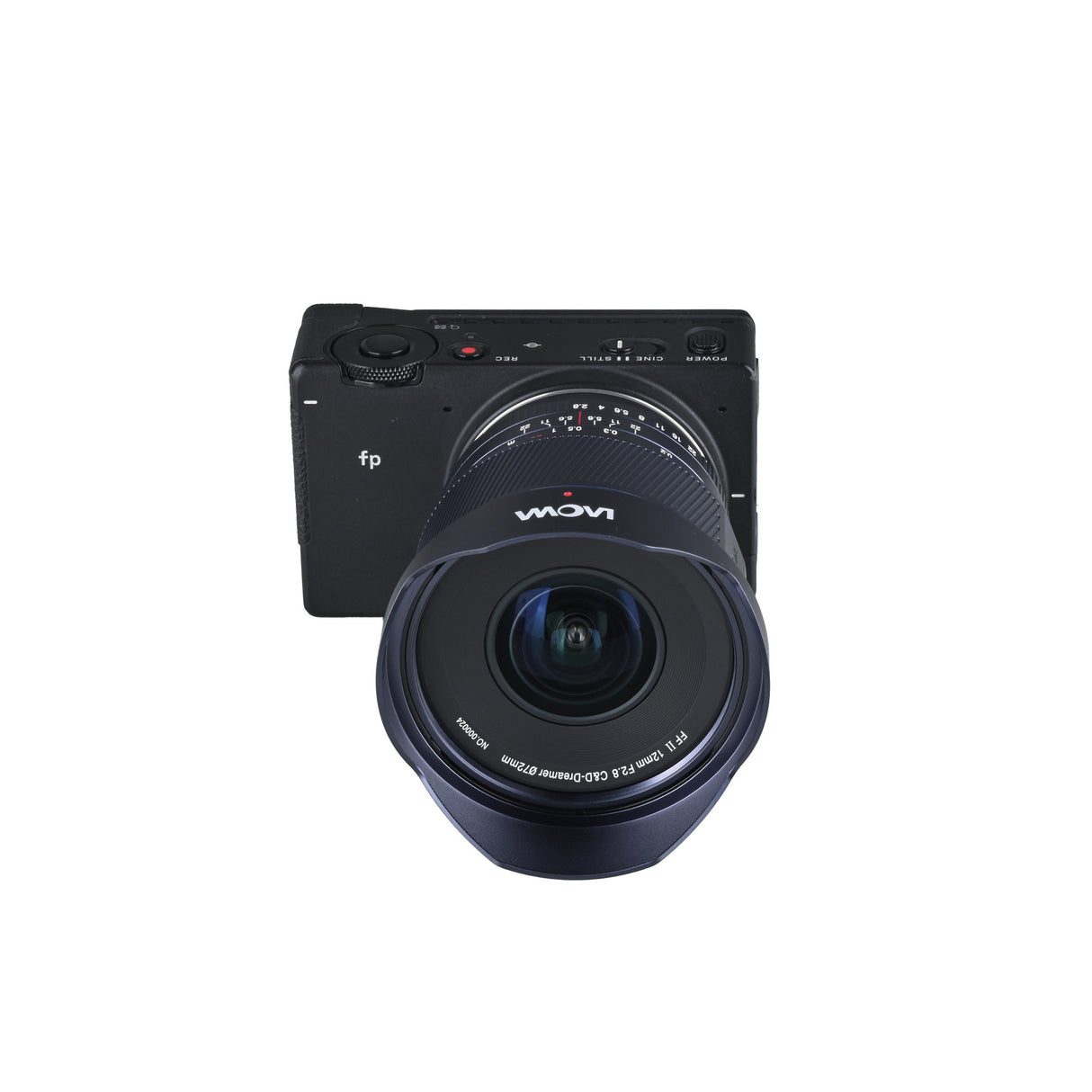 Laowa 12mm f/2.8 Lite Zero-D FF for L Mount with 14 Aperture Blade (Black)